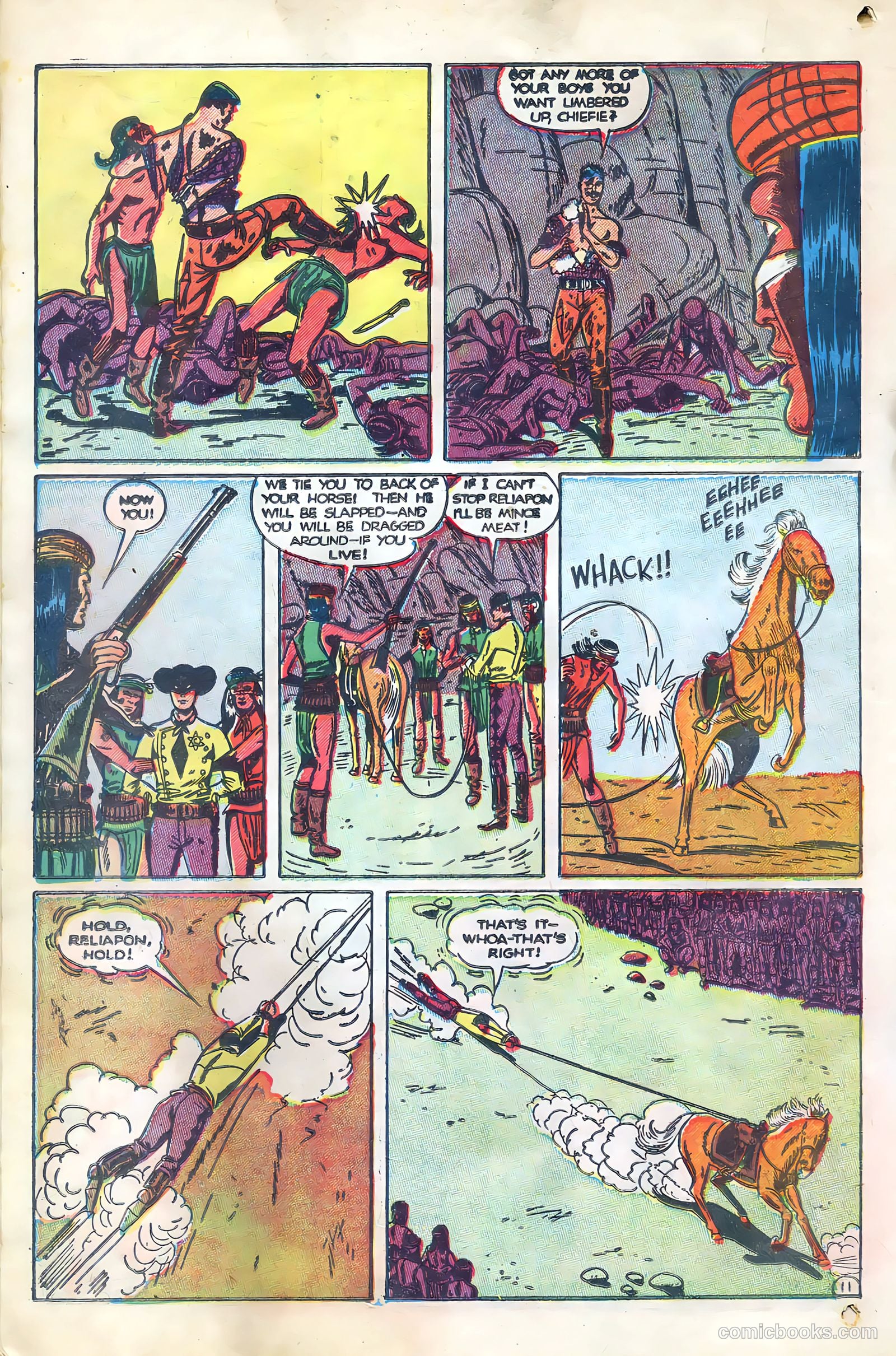 Black Diamond Western #19 (1950) — page 35 of 51