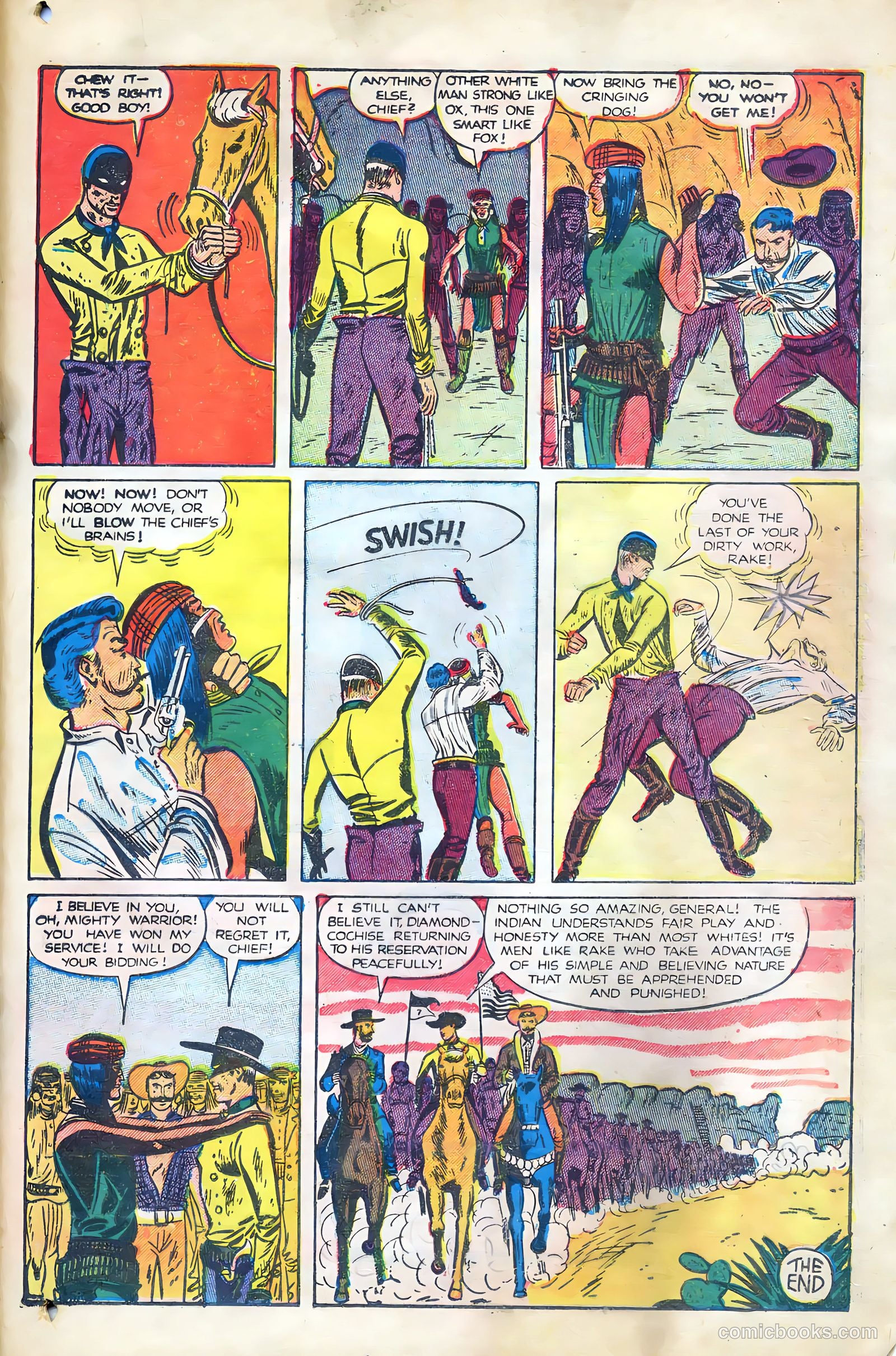 Black Diamond Western #19 (1950) — page 36 of 51