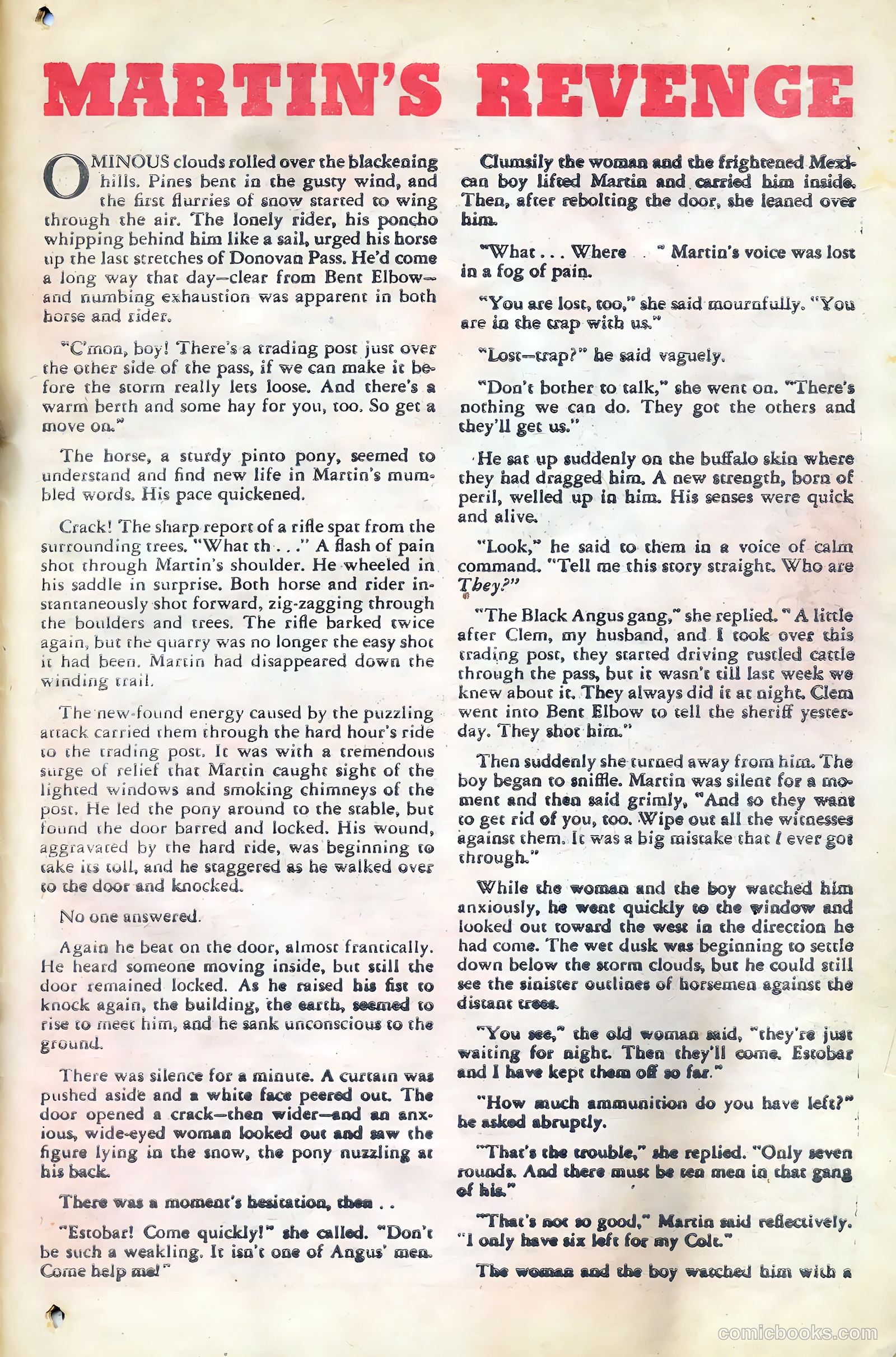 Black Diamond Western #19 (1950) — page 40 of 51