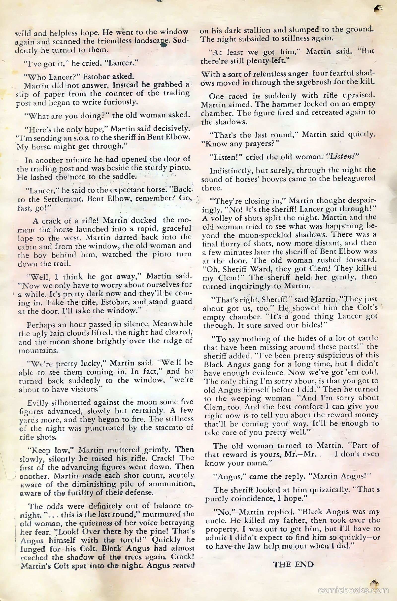 Black Diamond Western #19 (1950) — page 41 of 51
