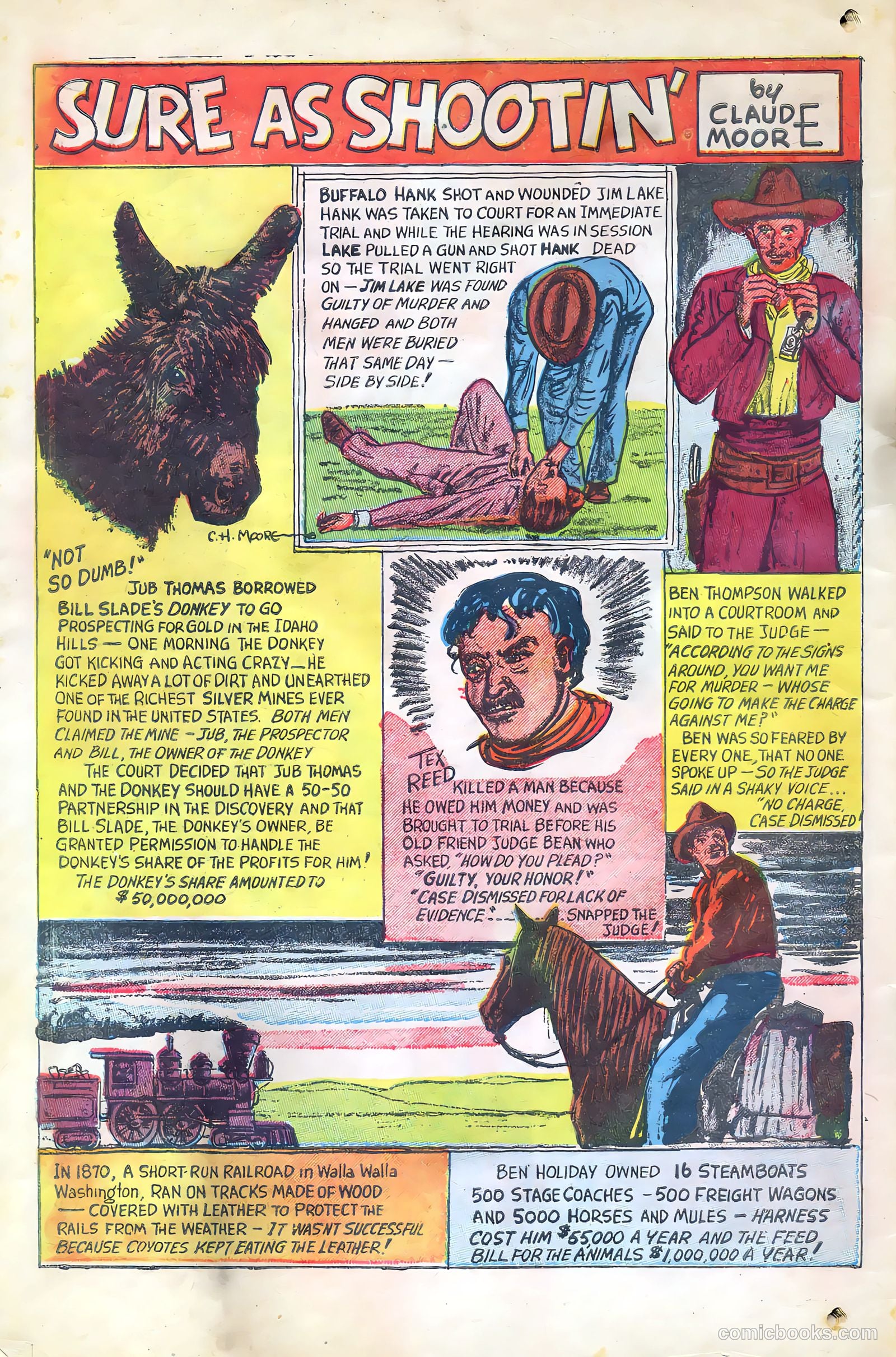 Black Diamond Western #19 (1950) — page 47 of 51