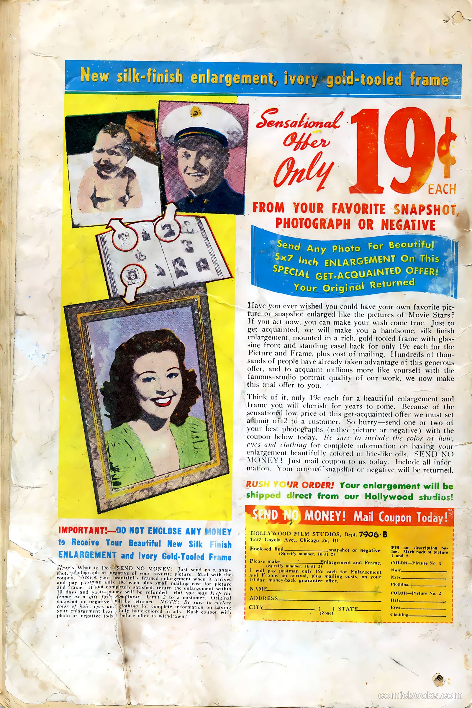 Black Diamond Western #19 (1950) — page 51 of 51
