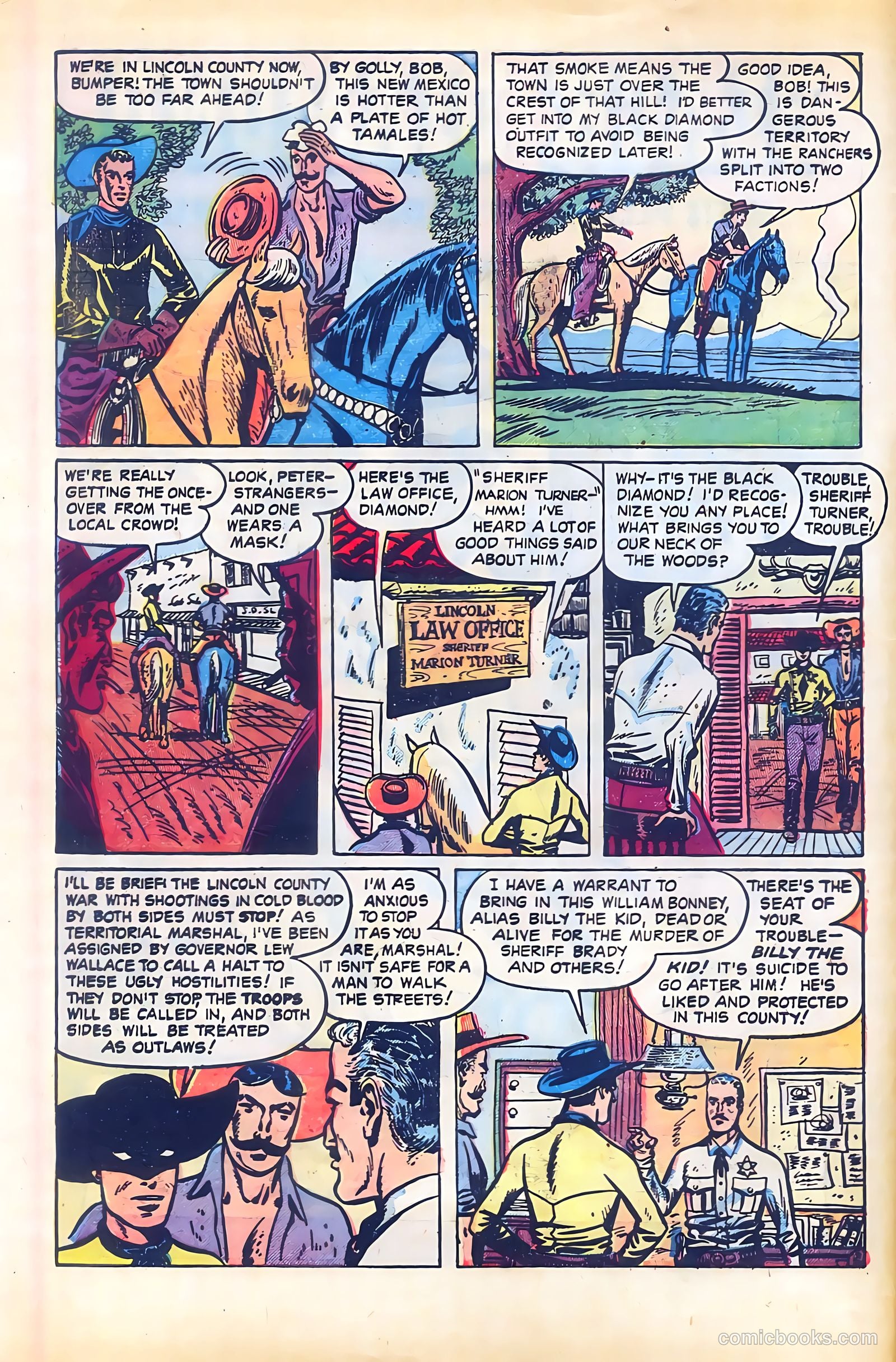 Black Diamond Western #20 (1950) — page 4 of 52