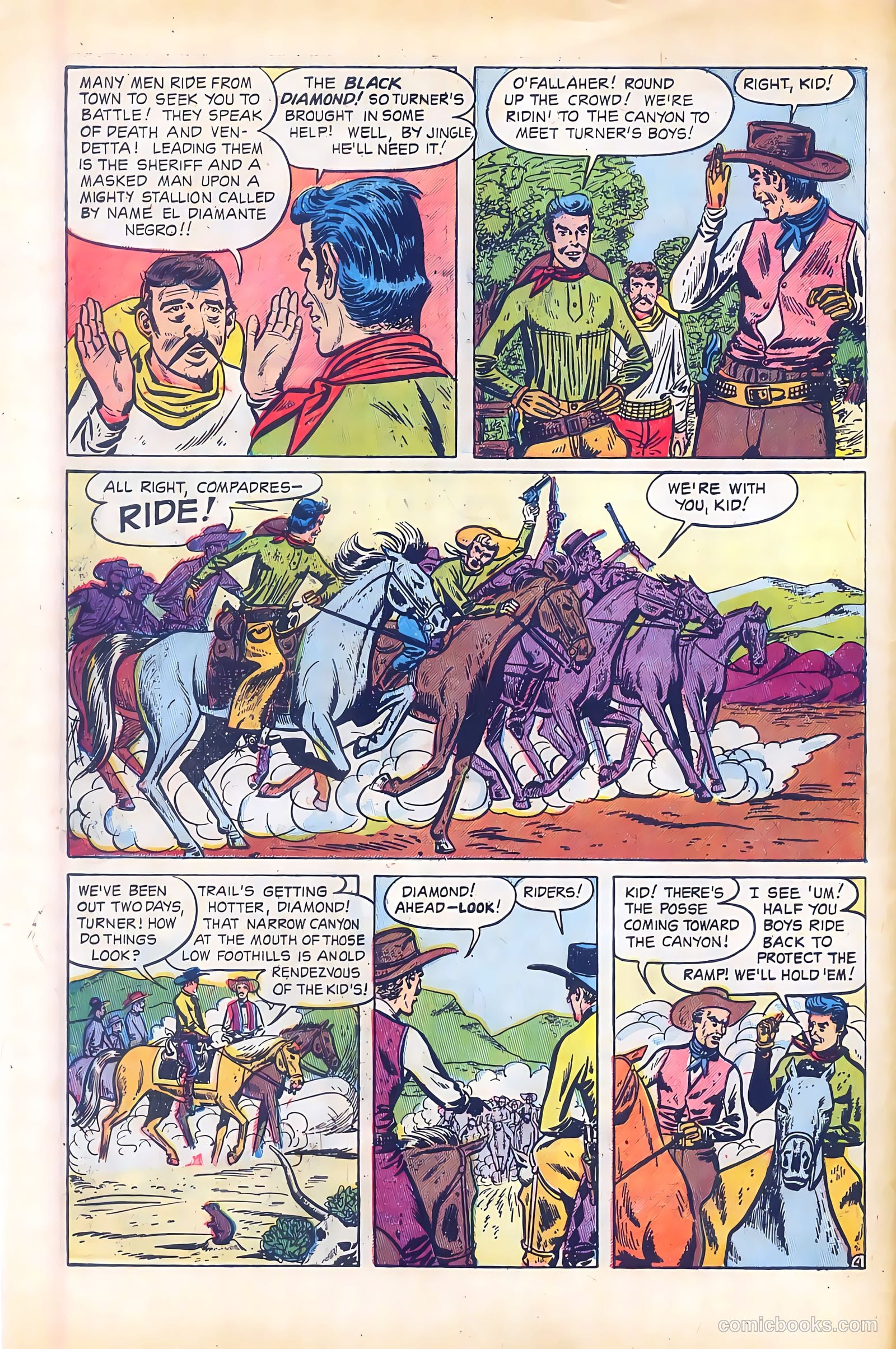 Black Diamond Western #20 (1950) — page 6 of 52