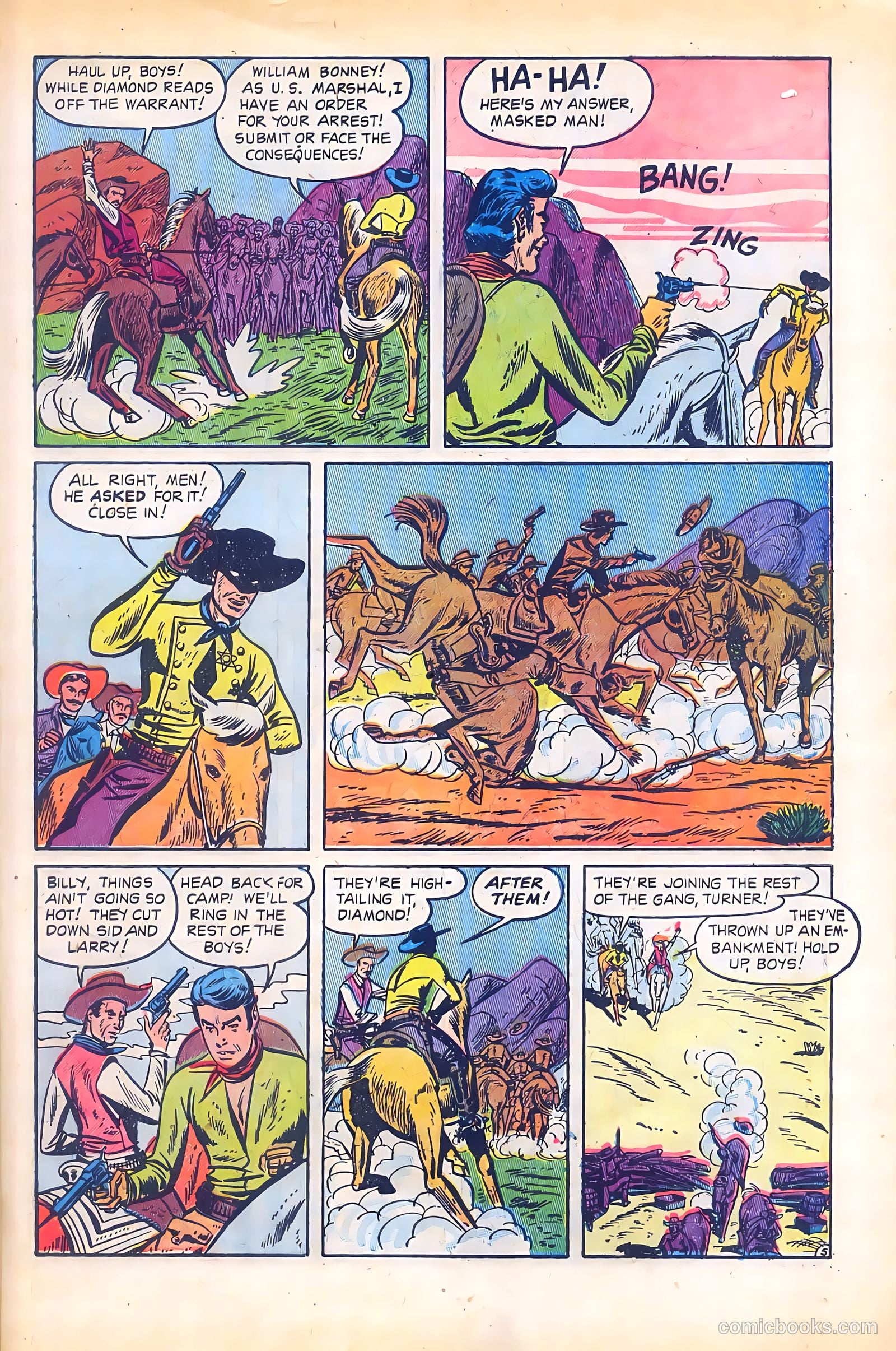Black Diamond Western #20 (1950) — page 7 of 52