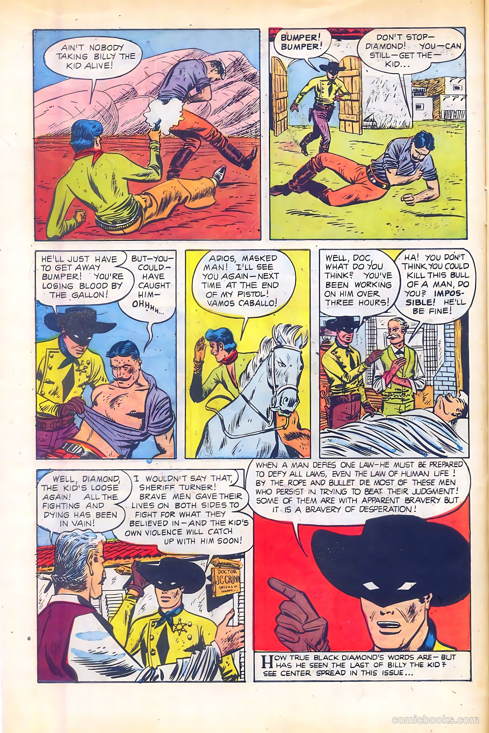 Black Diamond Western #20 (1950) — page 14 of 52