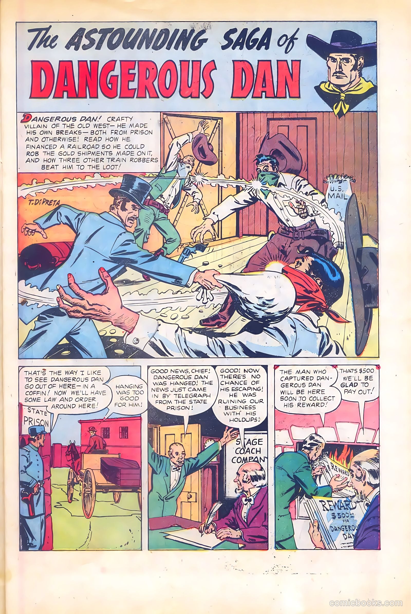 Black Diamond Western #20 (1950) — page 17 of 52