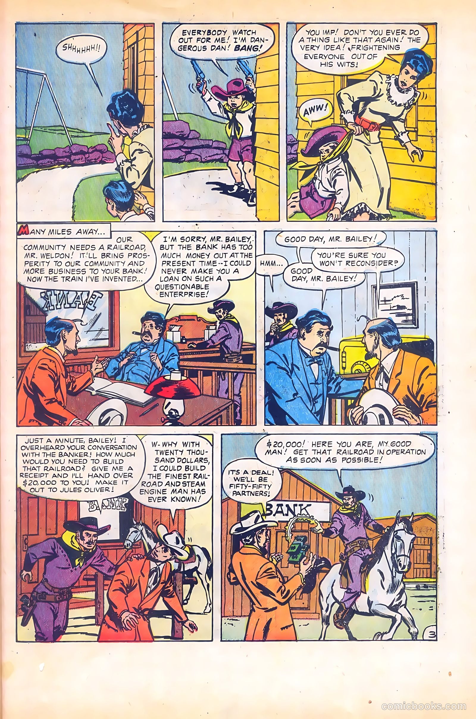 Black Diamond Western #20 (1950) — page 19 of 52