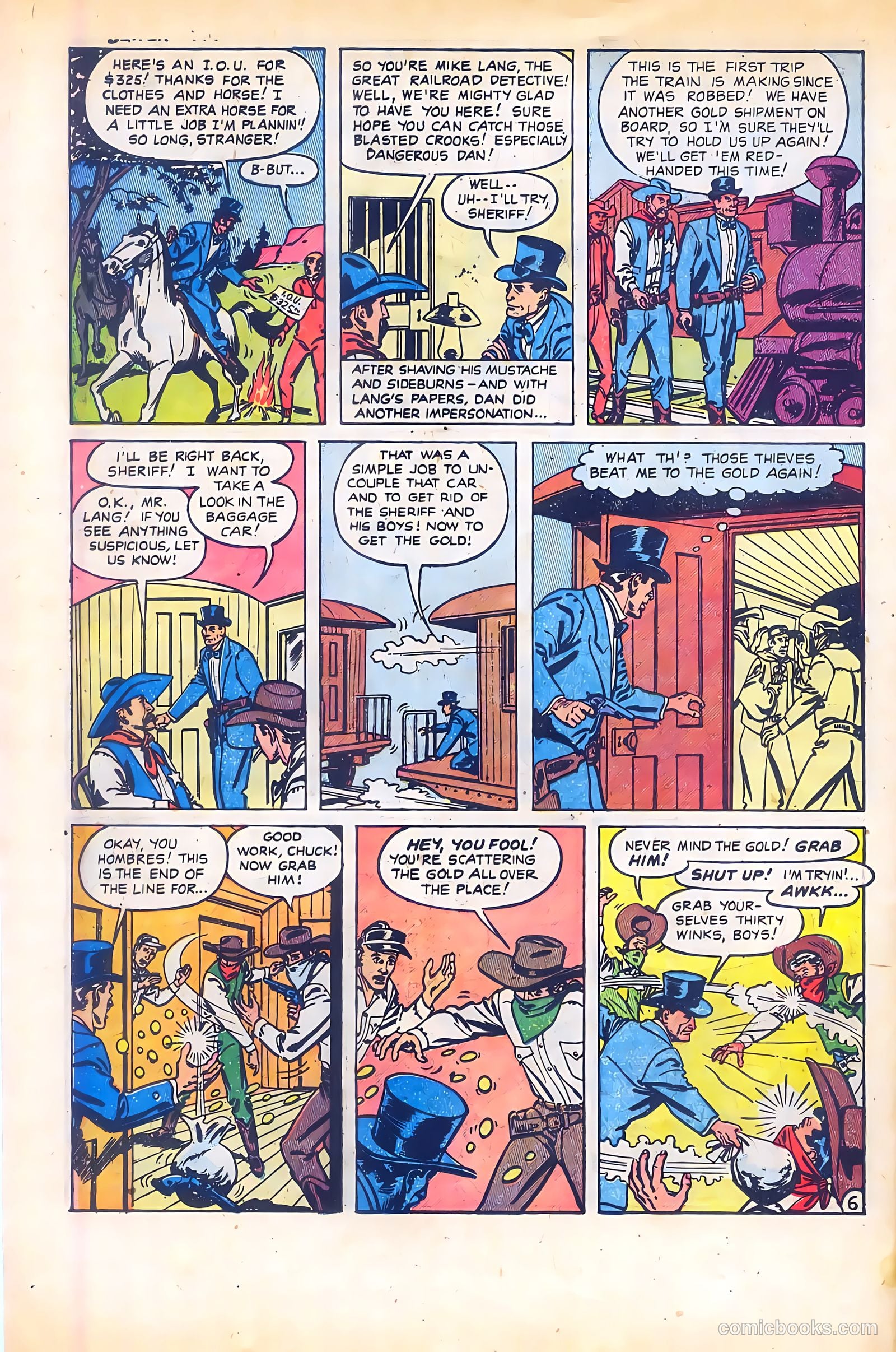 Black Diamond Western #20 (1950) — page 22 of 52