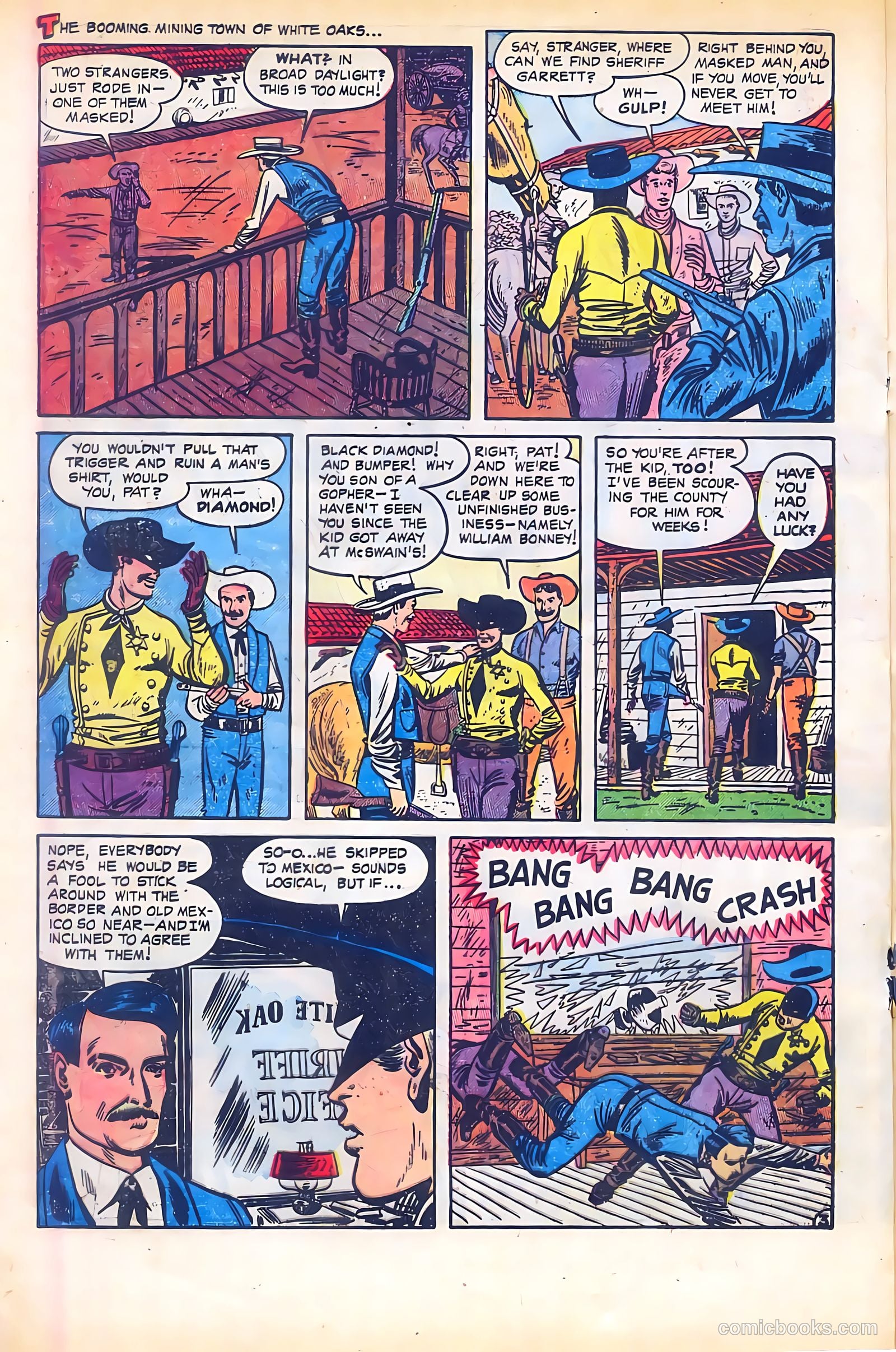 Black Diamond Western #20 (1950) — page 28 of 52