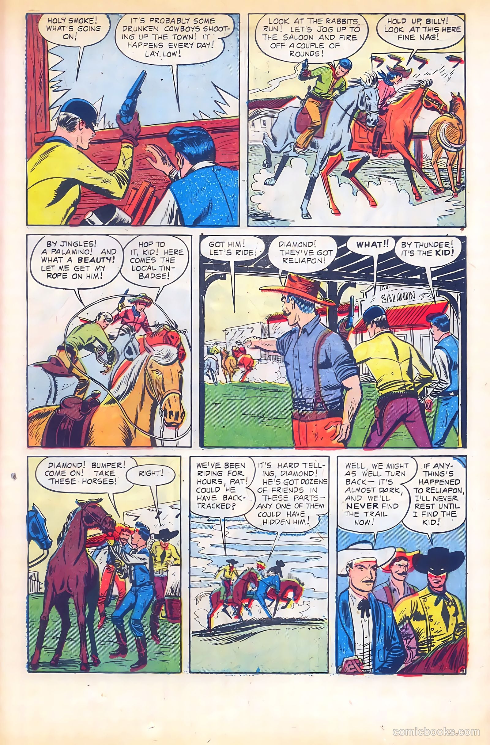 Black Diamond Western #20 (1950) — page 29 of 52