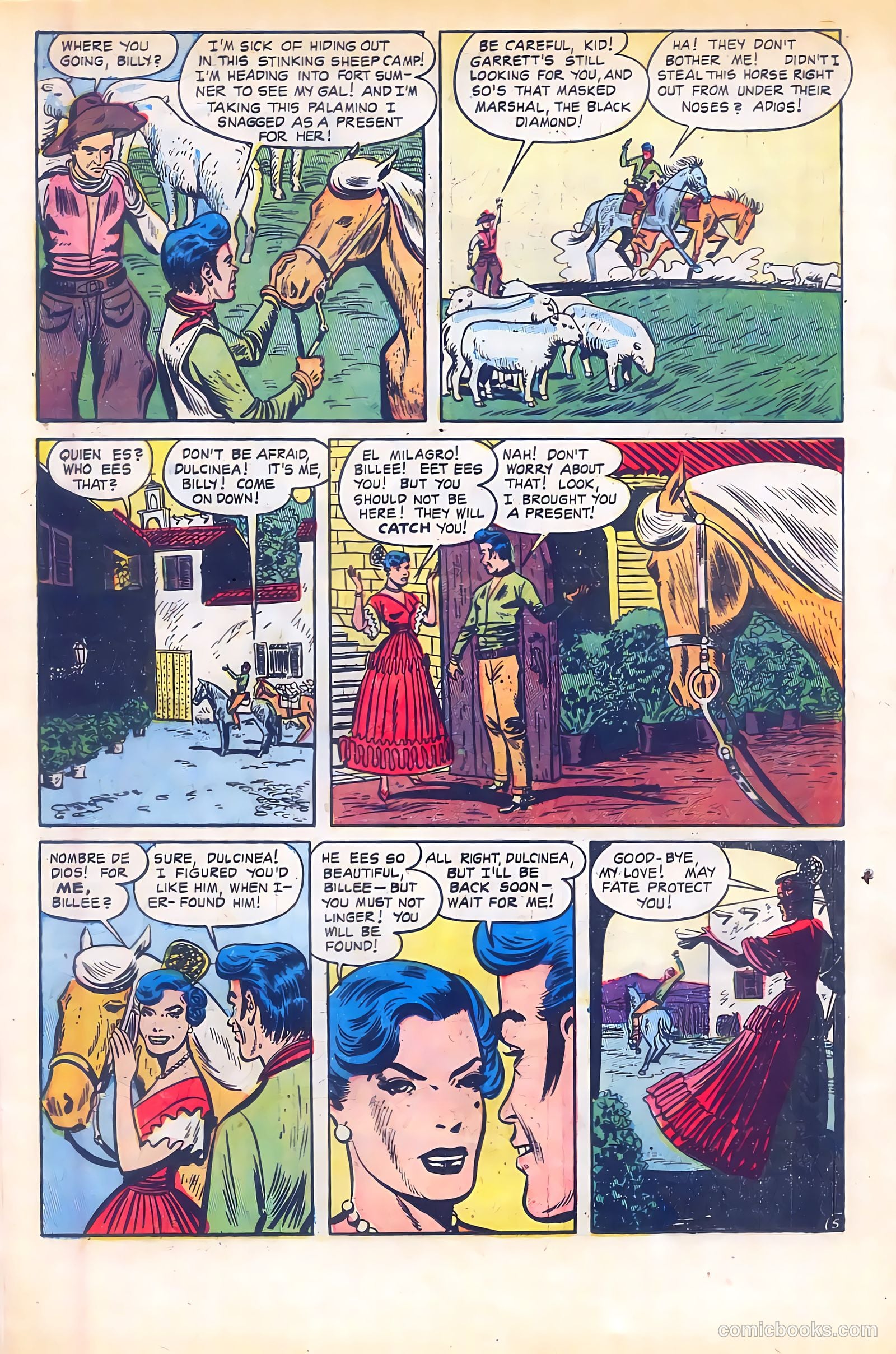 Black Diamond Western #20 (1950) — page 30 of 52