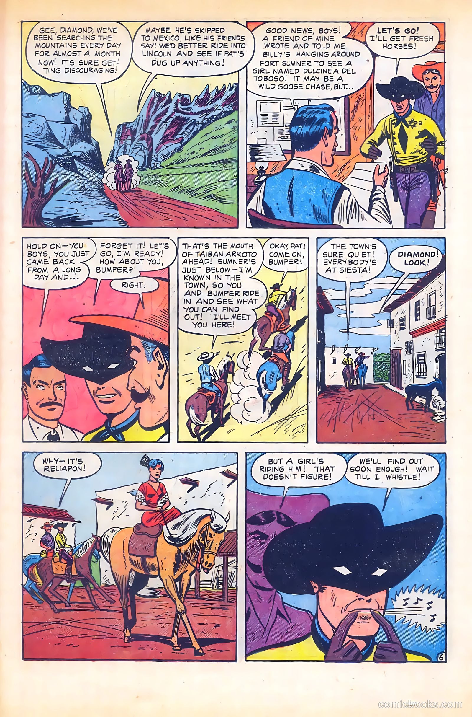 Black Diamond Western #20 (1950) — page 31 of 52