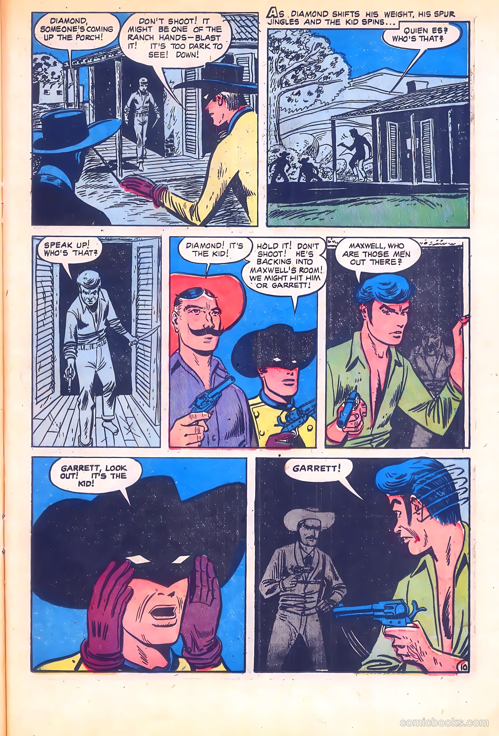 Black Diamond Western #20 (1950) — page 35 of 52