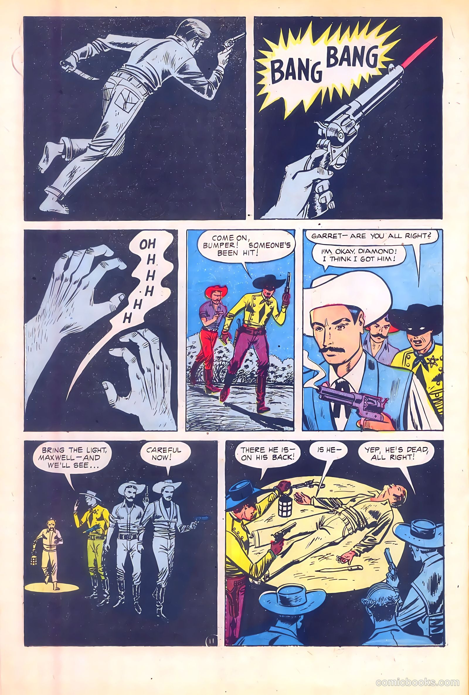 Black Diamond Western #20 (1950) — page 36 of 52