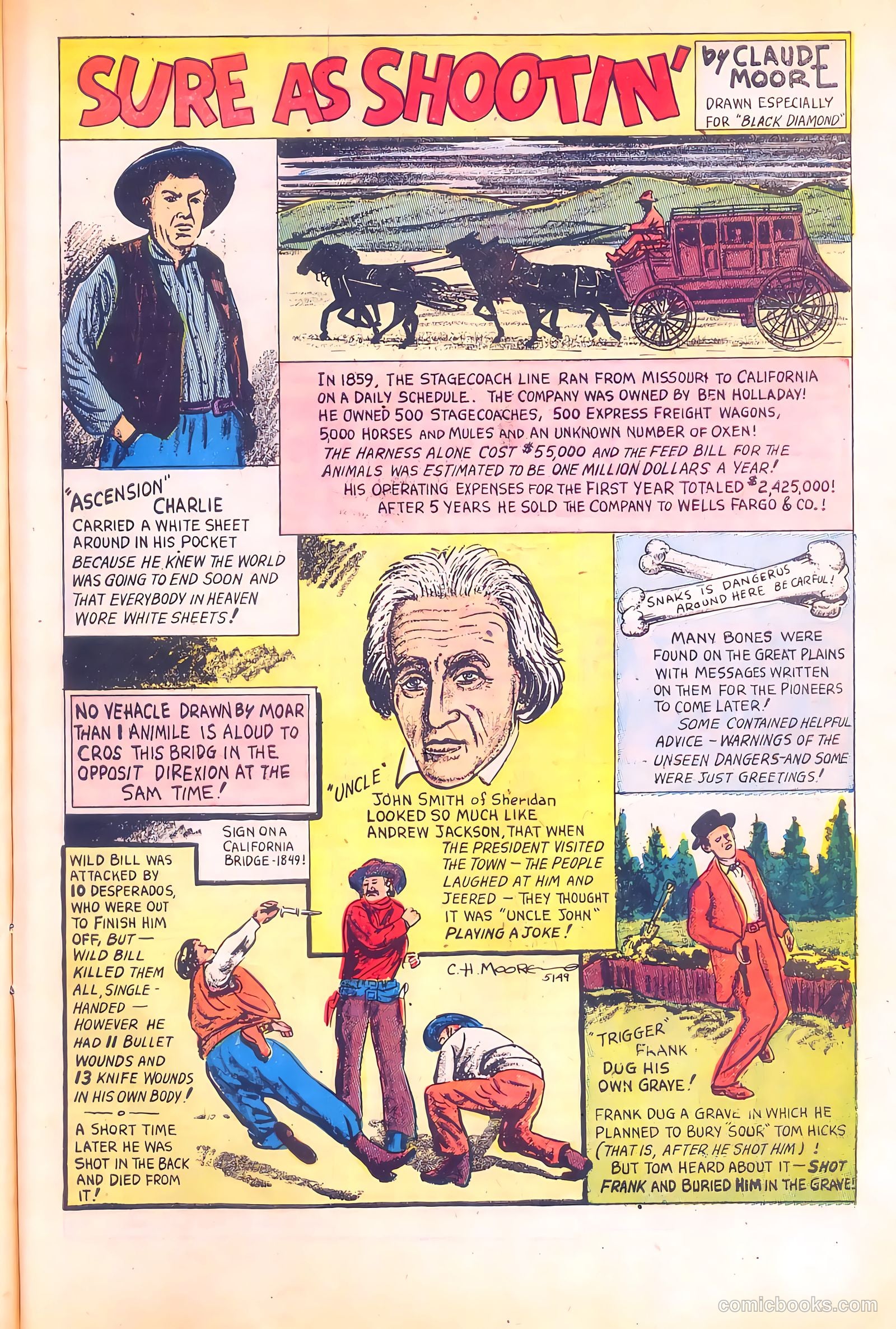 Black Diamond Western #20 (1950) — page 39 of 52