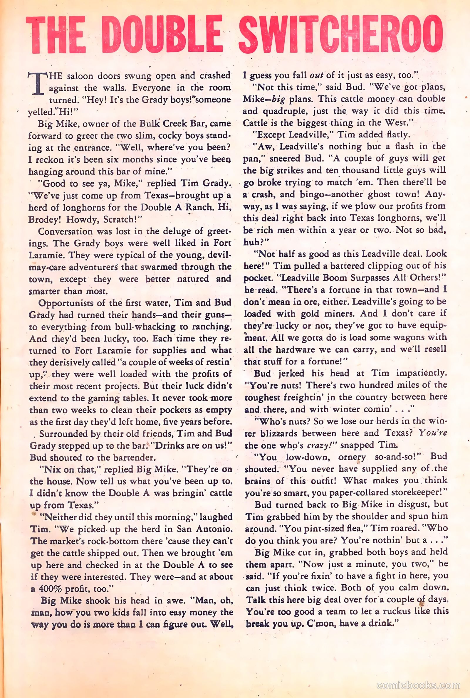 Black Diamond Western #20 (1950) — page 43 of 52