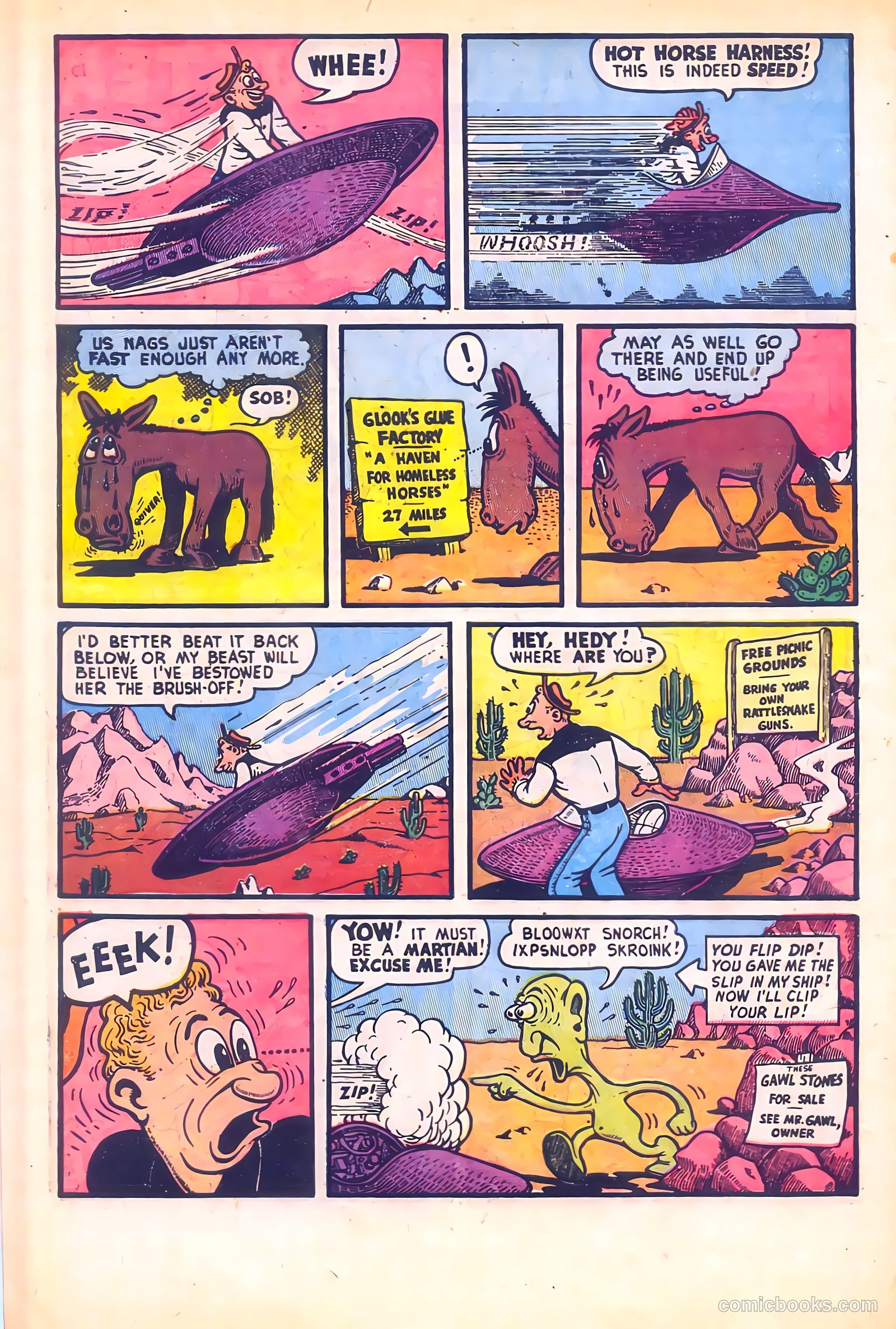 Black Diamond Western #20 (1950) — page 46 of 52
