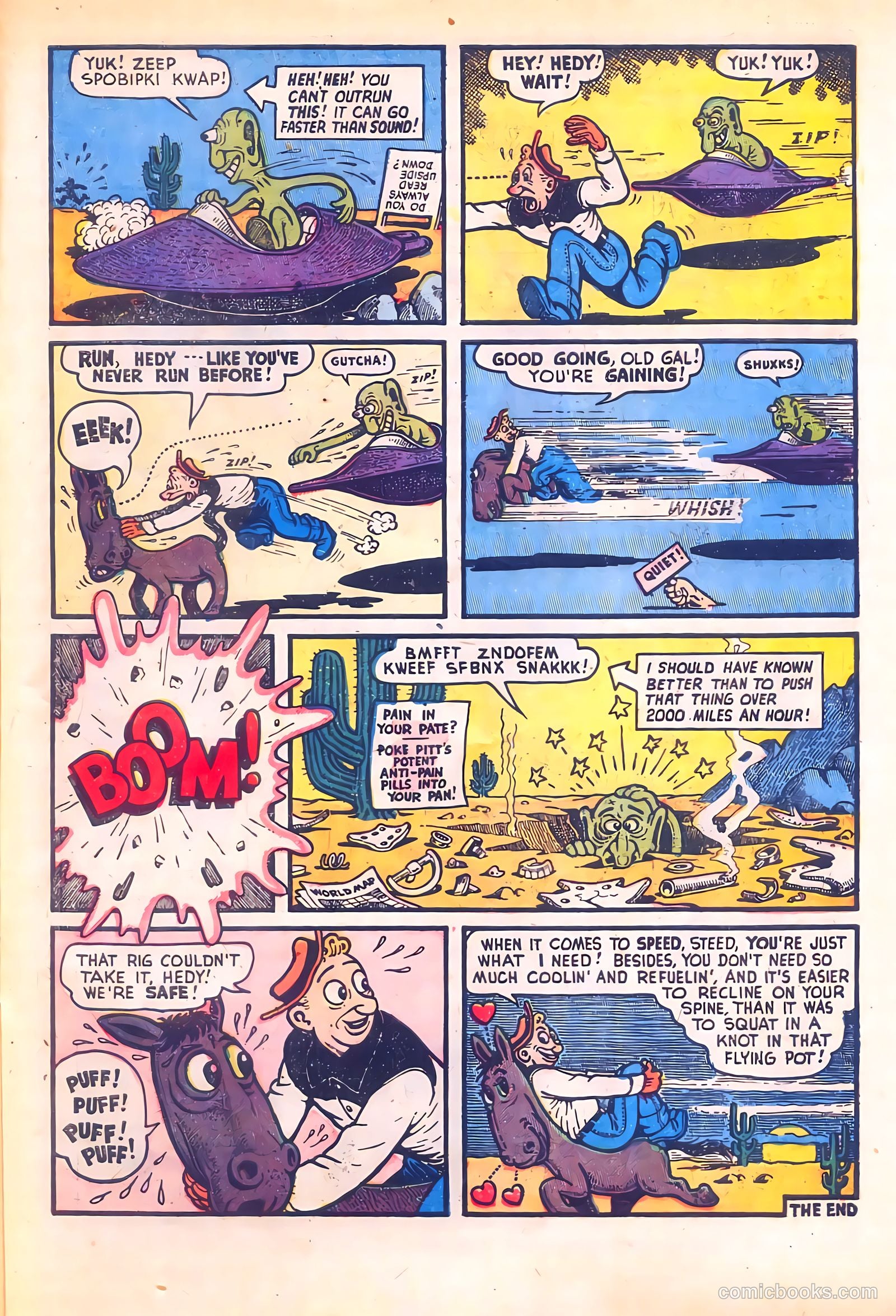 Black Diamond Western #20 (1950) — page 47 of 52