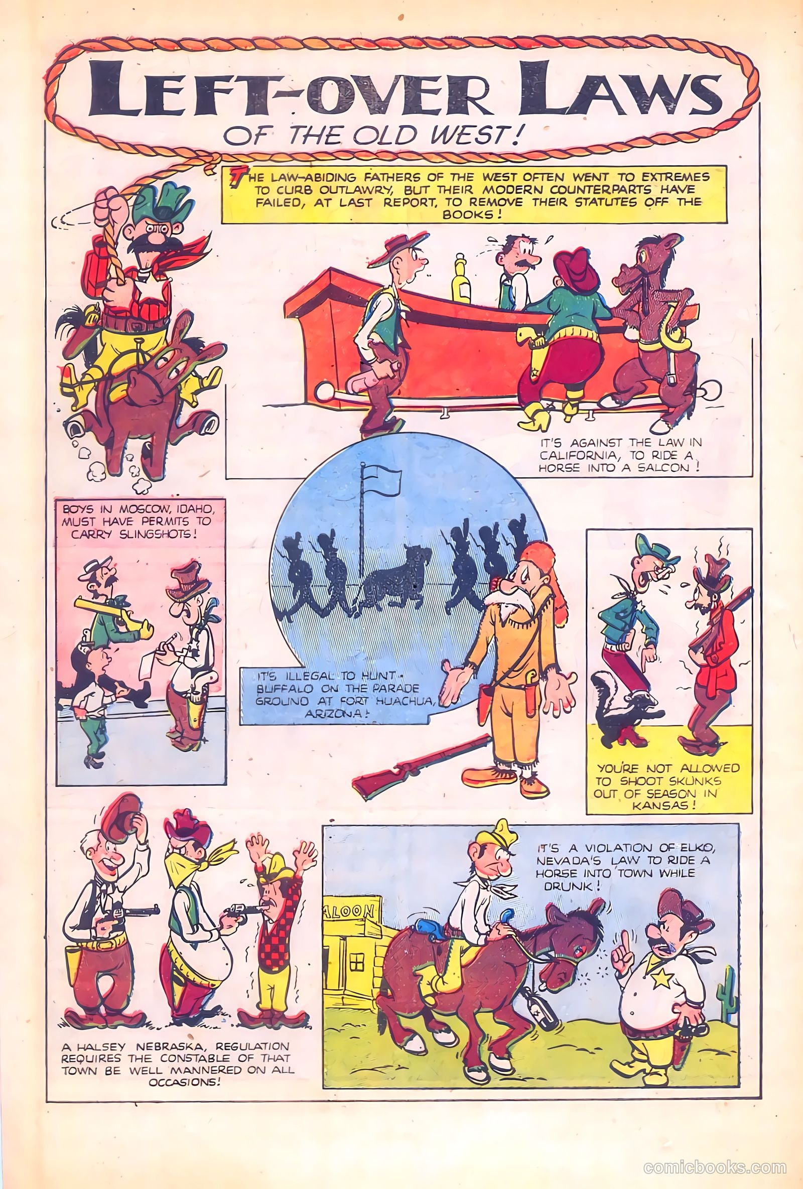 Black Diamond Western #20 (1950) — page 48 of 52