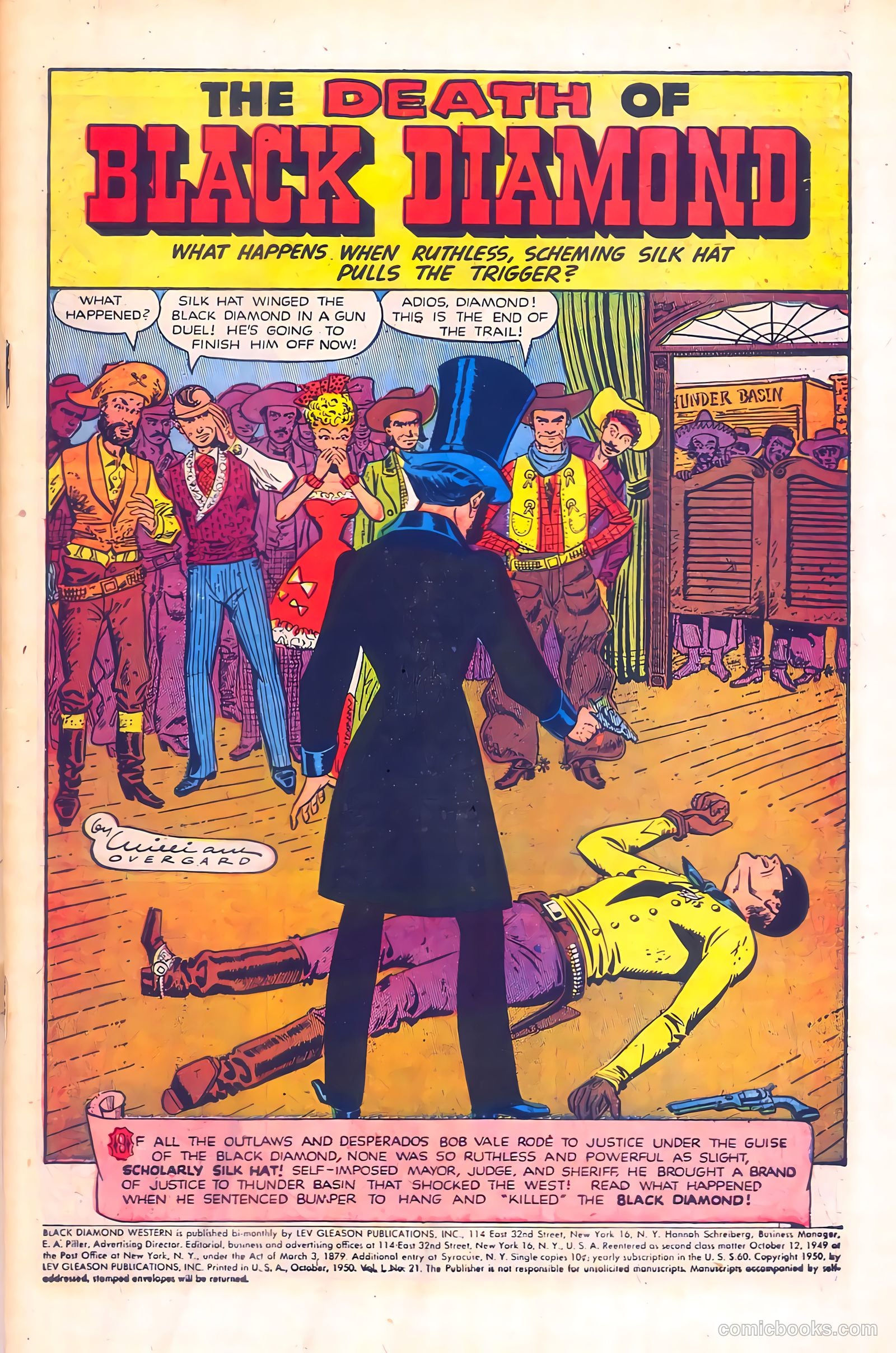 Black Diamond Western #21 (1950) — page 3 of 52