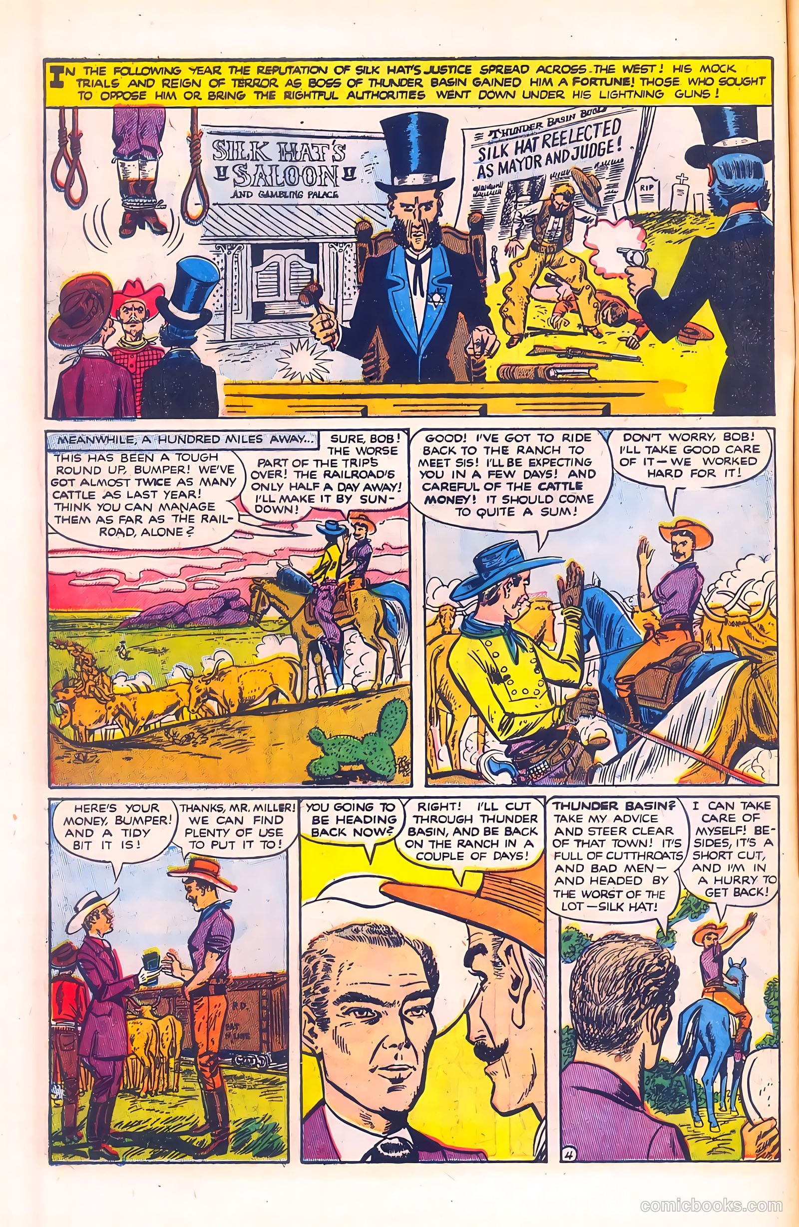 Black Diamond Western #21 (1950) — page 6 of 52