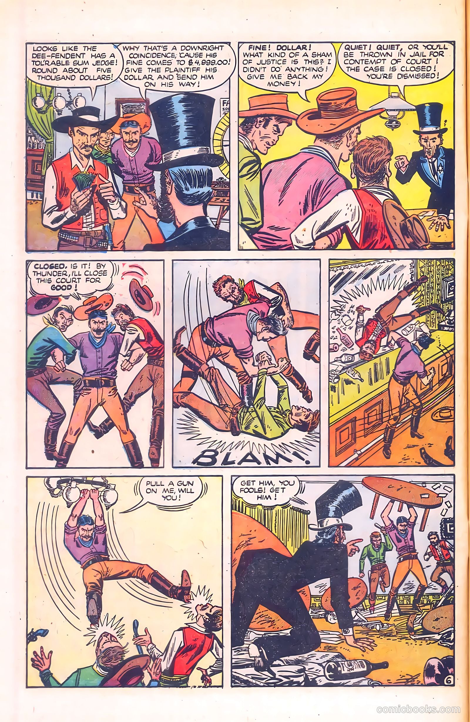 Black Diamond Western #21 (1950) — page 8 of 52