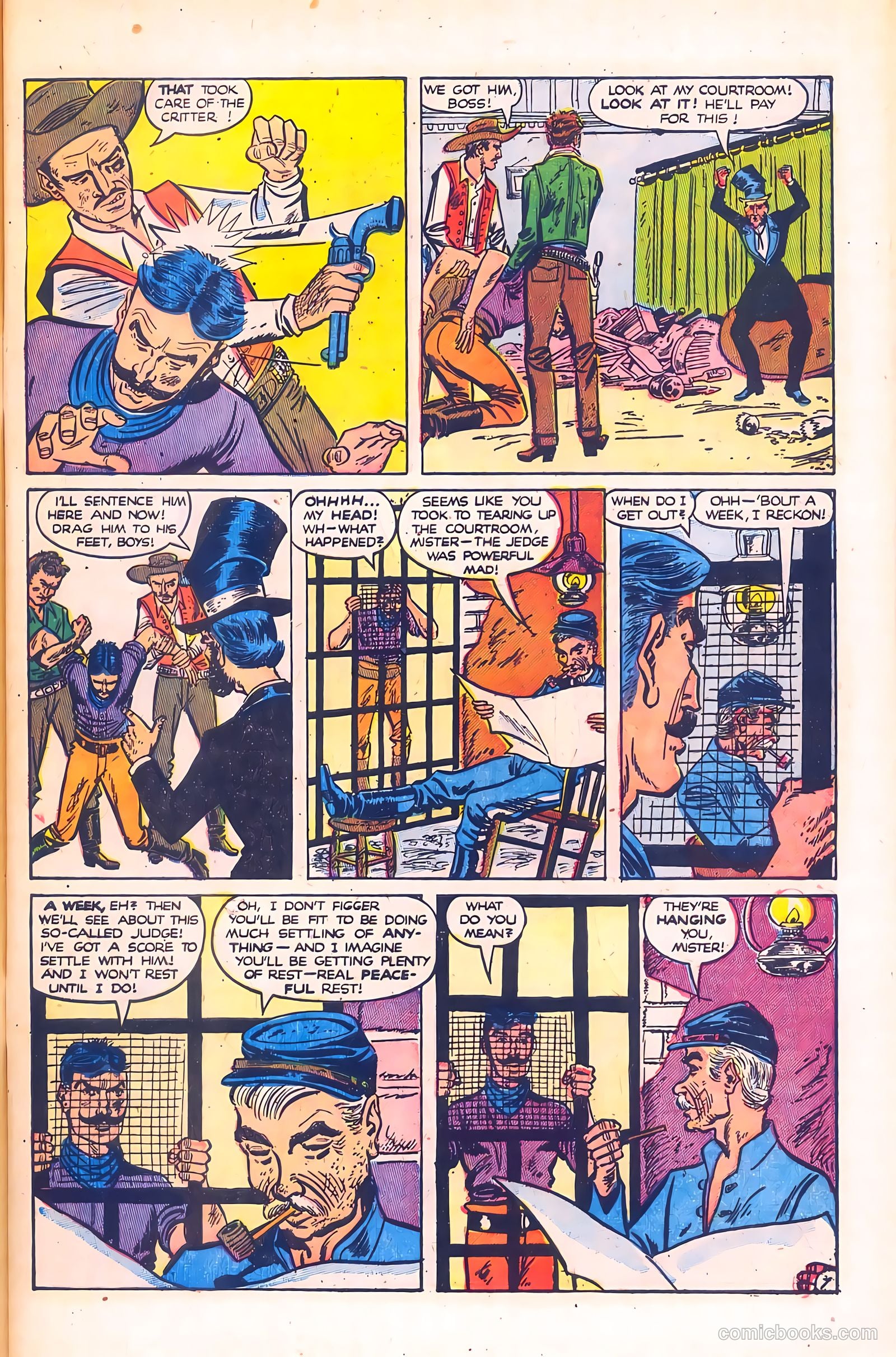 Black Diamond Western #21 (1950) — page 9 of 52