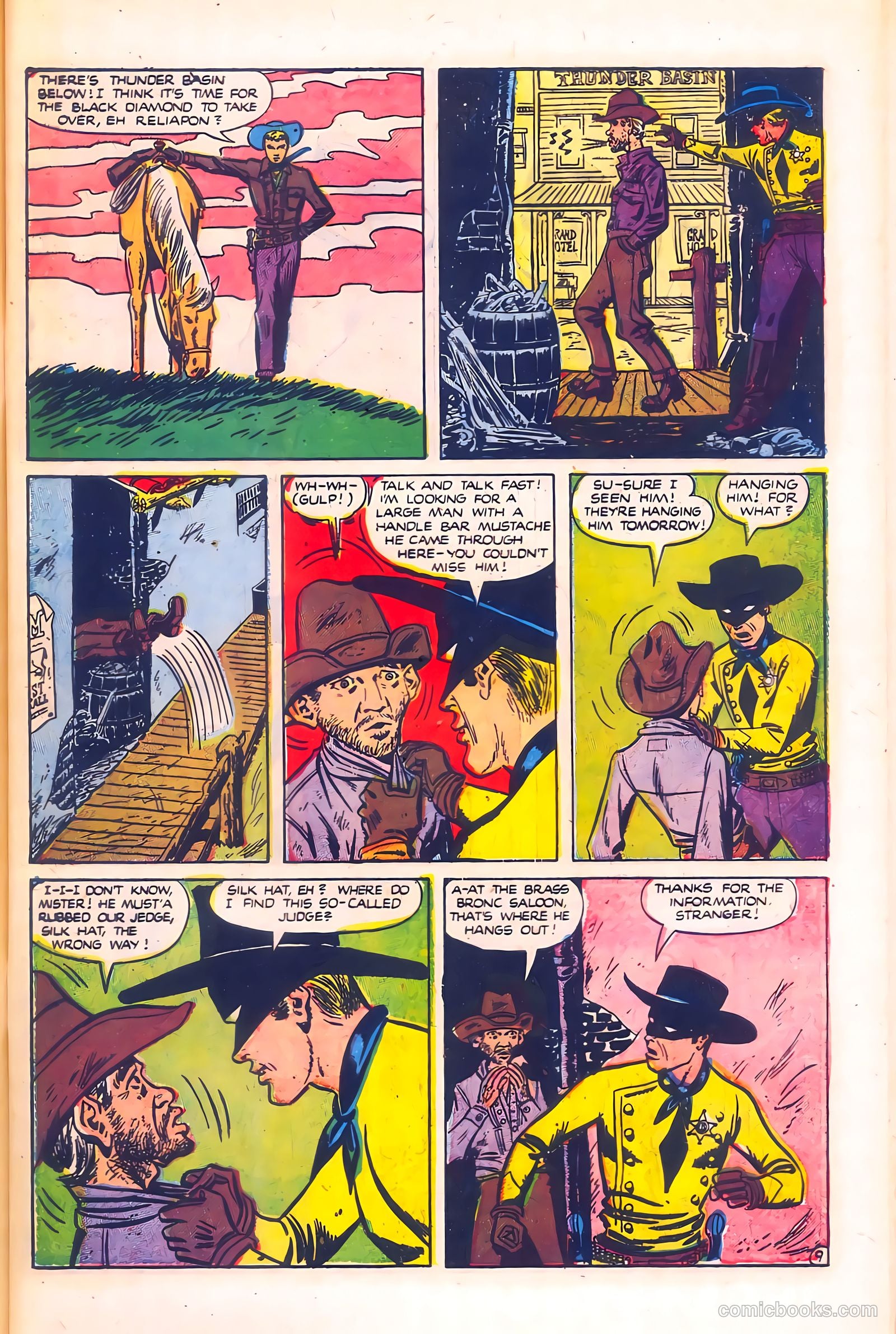 Black Diamond Western #21 (1950) — page 11 of 52
