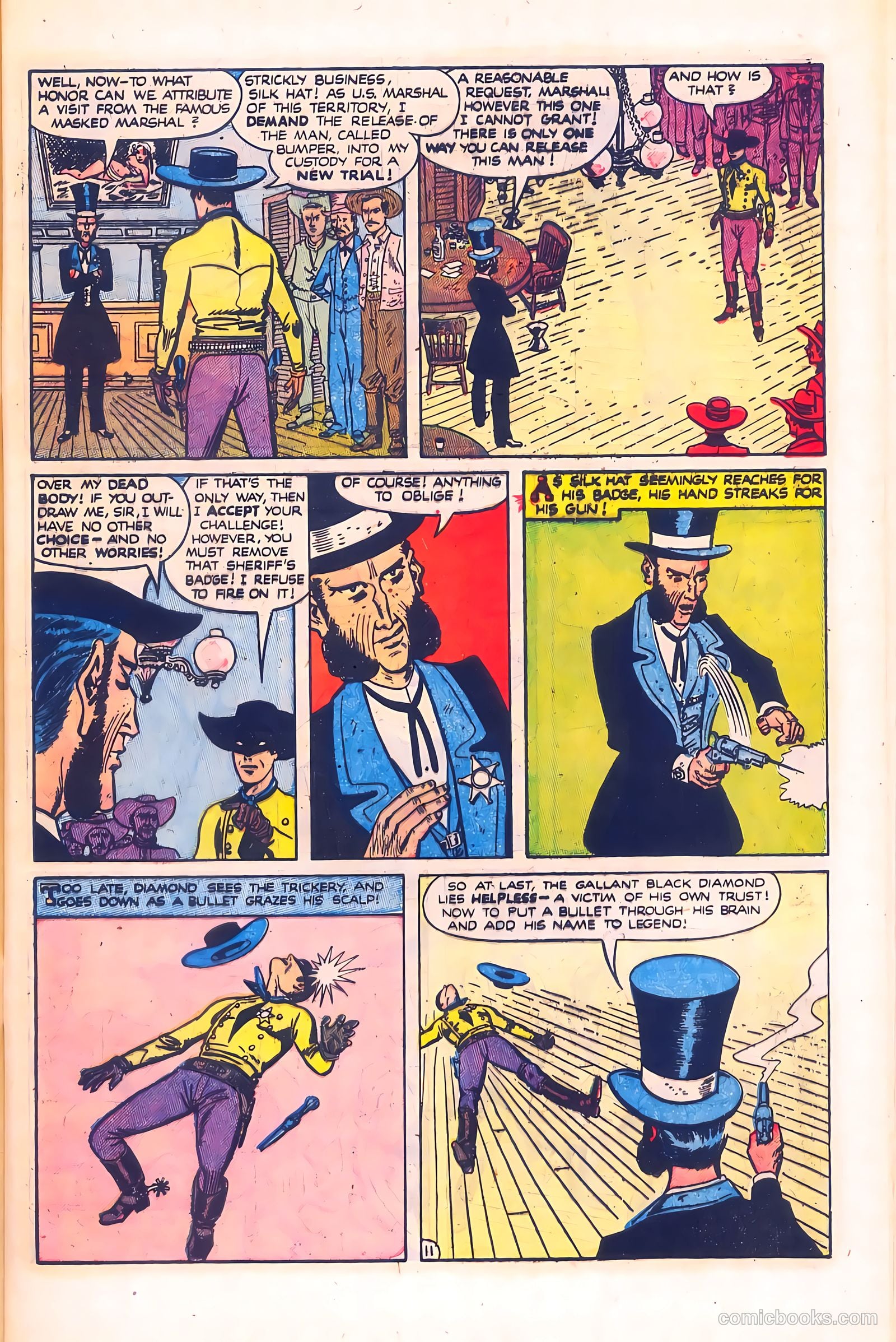 Black Diamond Western #21 (1950) — page 13 of 52