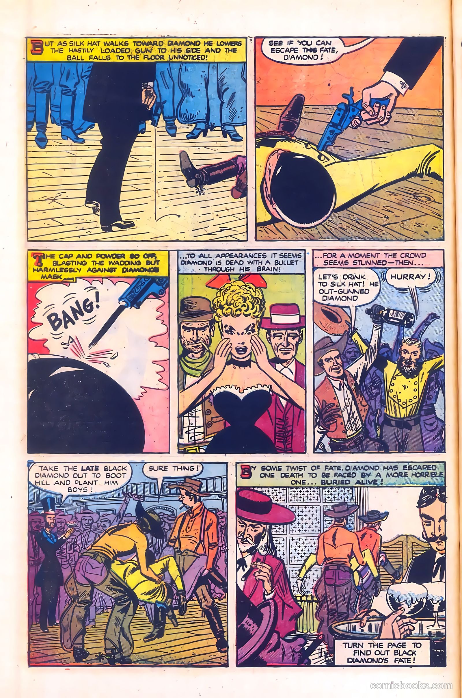 Black Diamond Western #21 (1950) — page 14 of 52