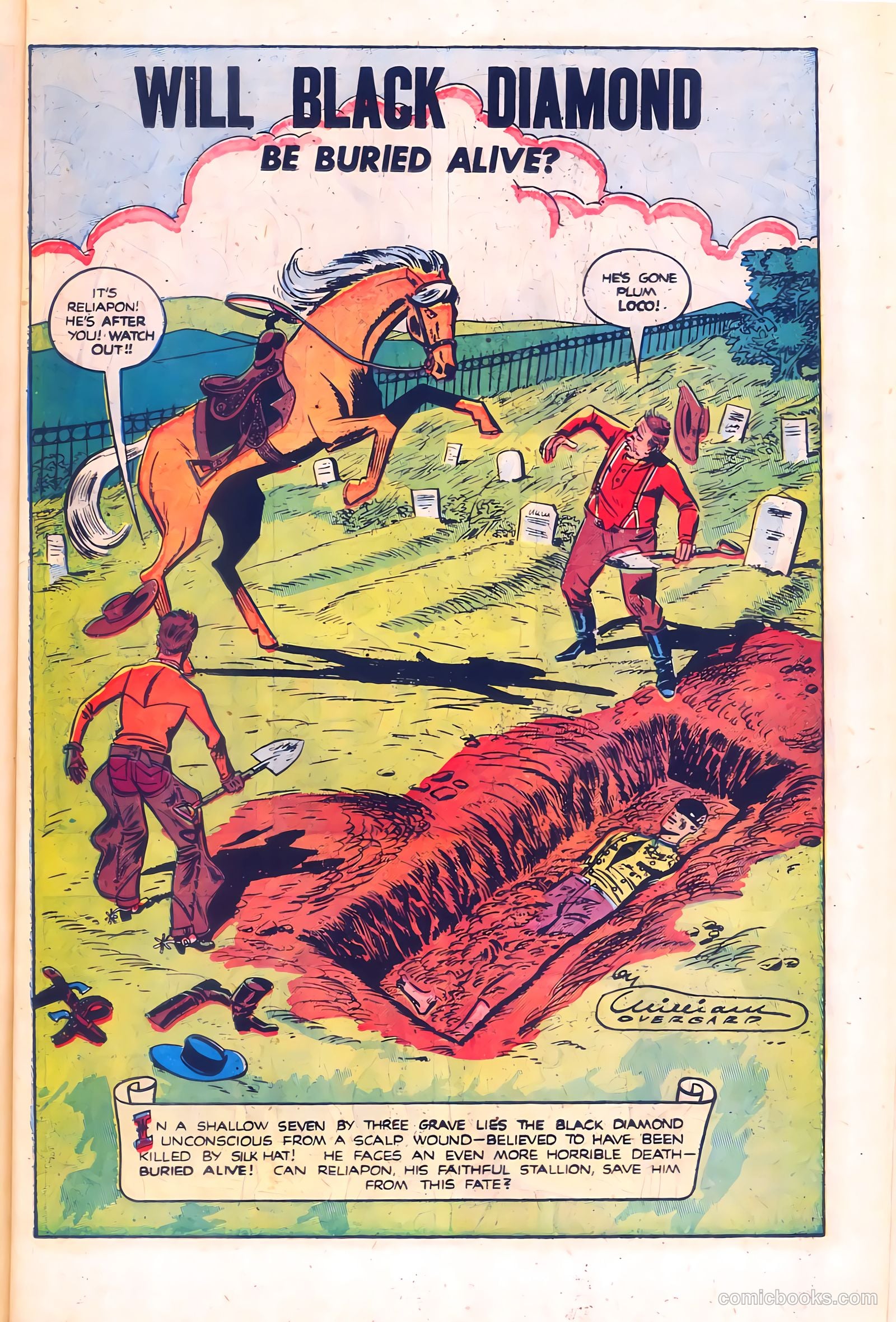 Black Diamond Western #21 (1950) — page 17 of 52