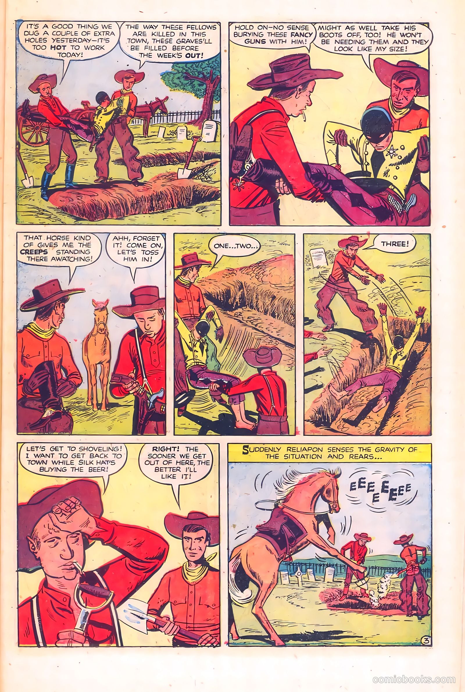 Black Diamond Western #21 (1950) — page 19 of 52