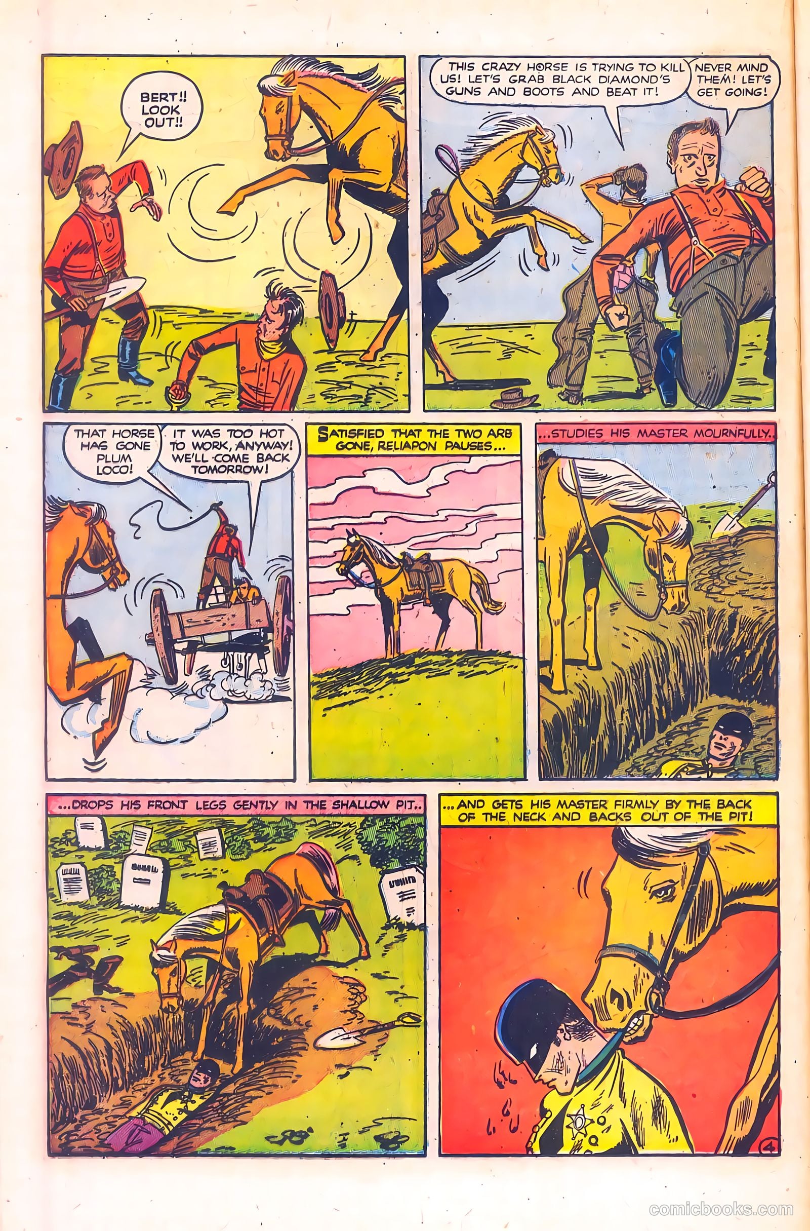 Black Diamond Western #21 (1950) — page 20 of 52