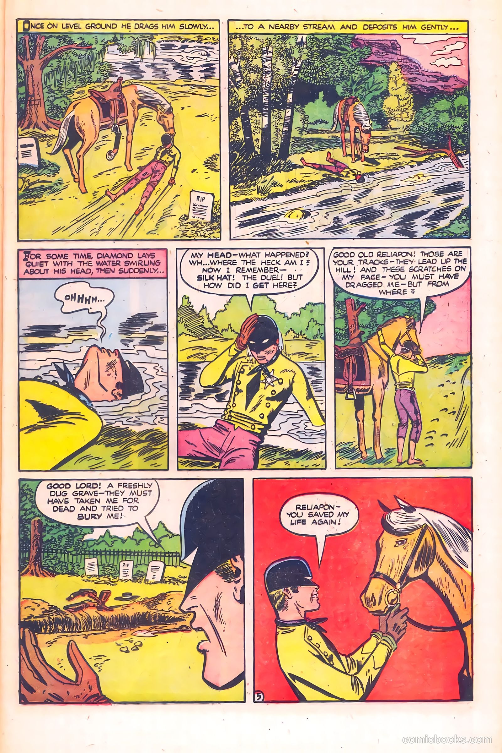 Black Diamond Western #21 (1950) — page 21 of 52