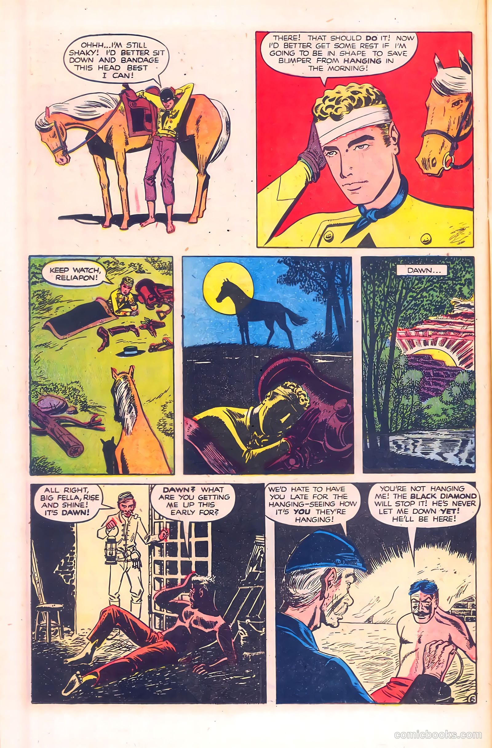 Black Diamond Western #21 (1950) — page 22 of 52