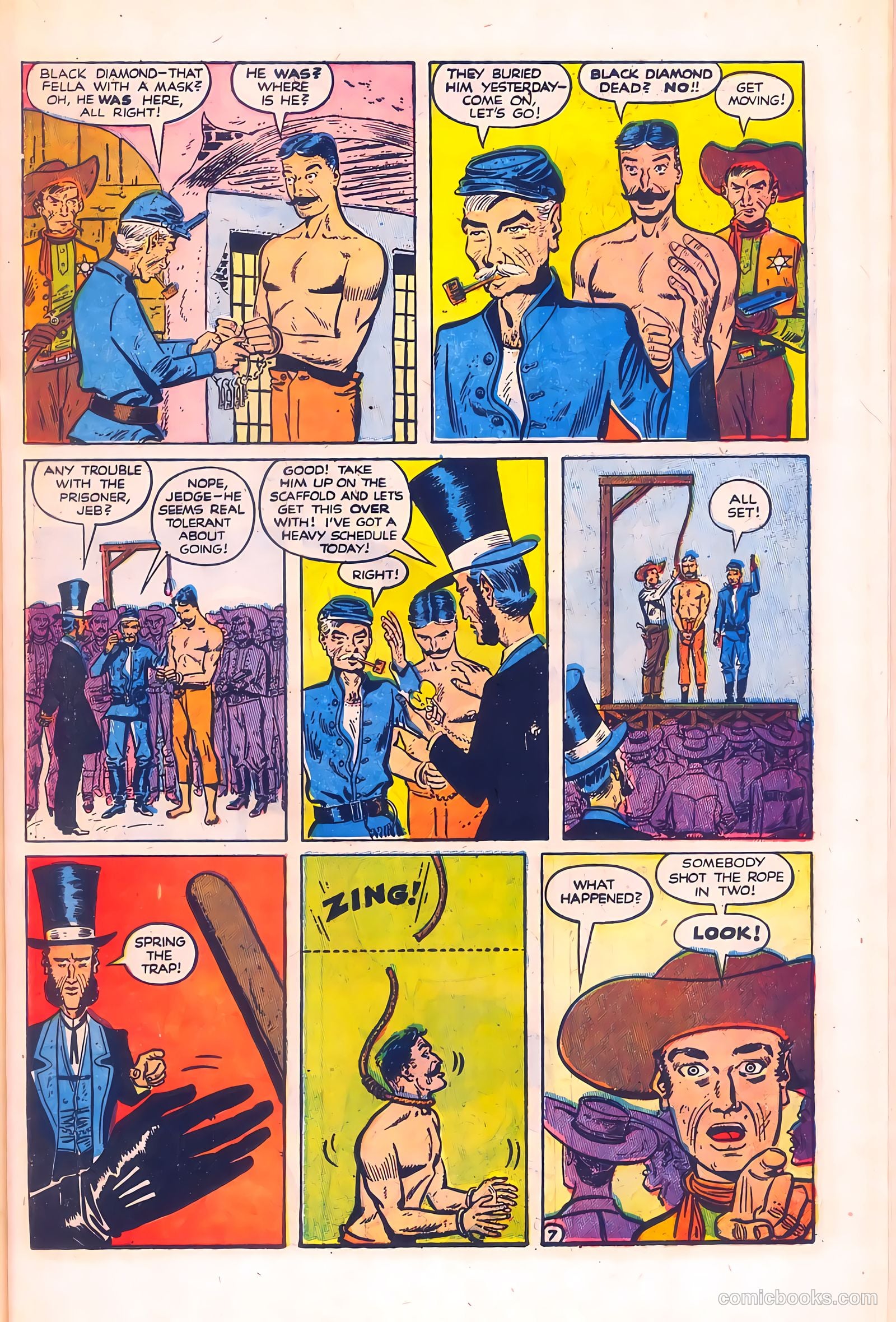 Black Diamond Western #21 (1950) — page 23 of 52