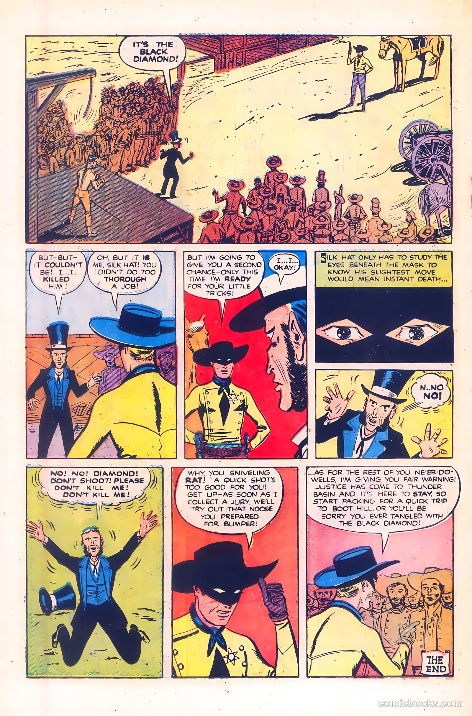 Black Diamond Western #21 (1950) — page 24 of 52