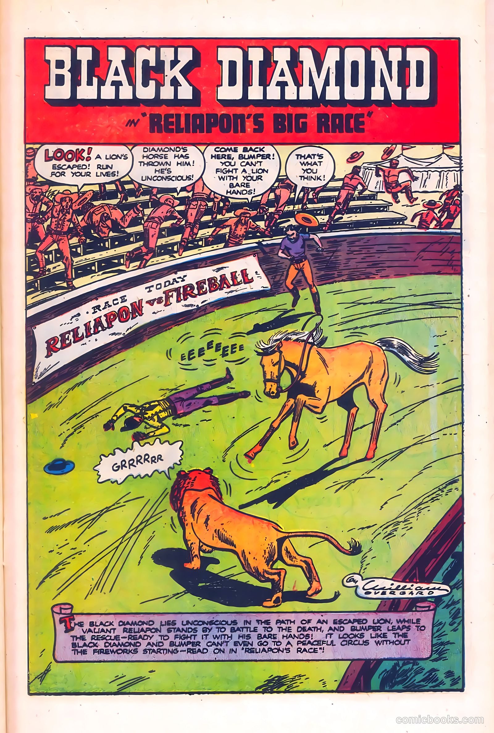 Black Diamond Western #21 (1950) — page 35 of 52