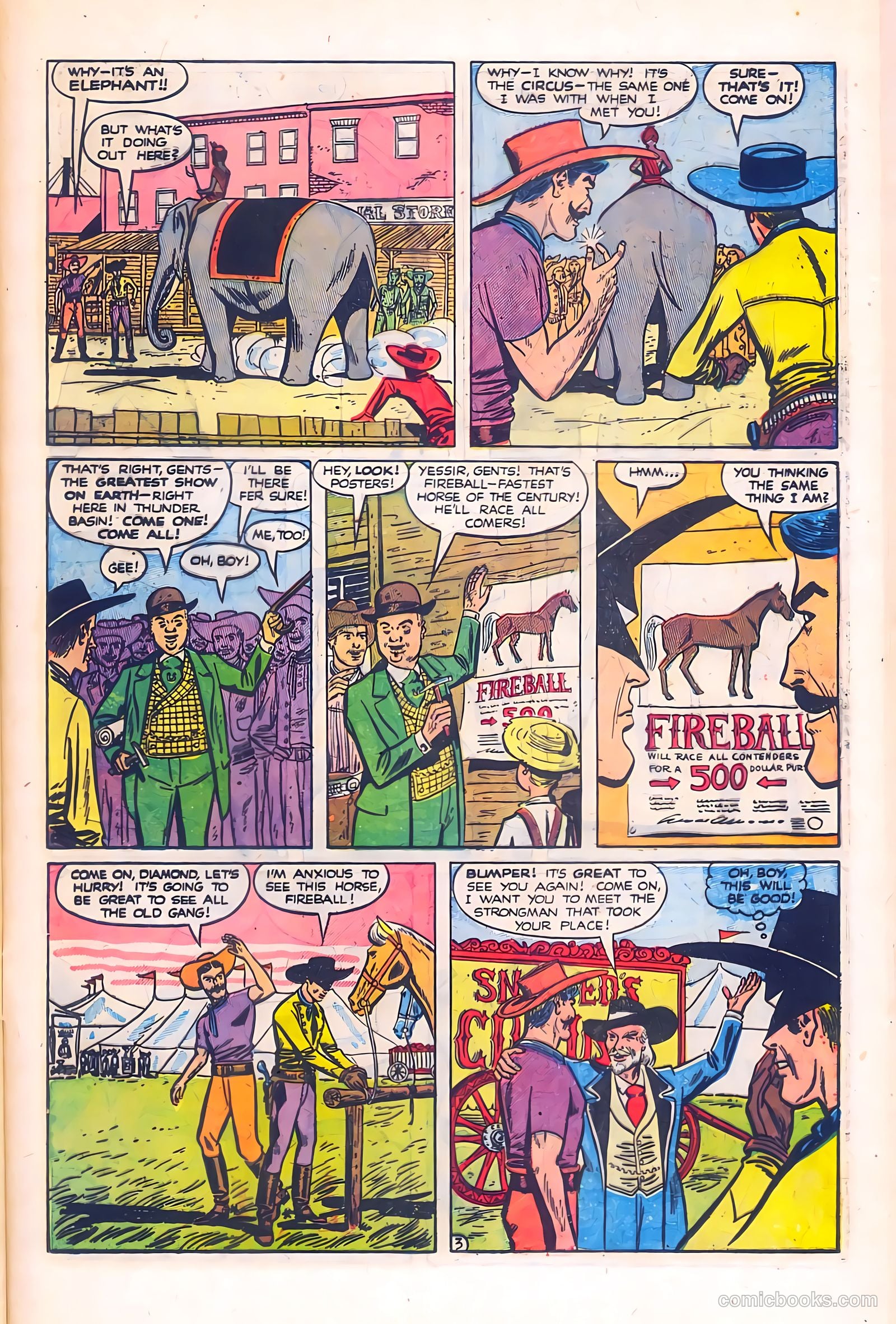 Black Diamond Western #21 (1950) — page 37 of 52