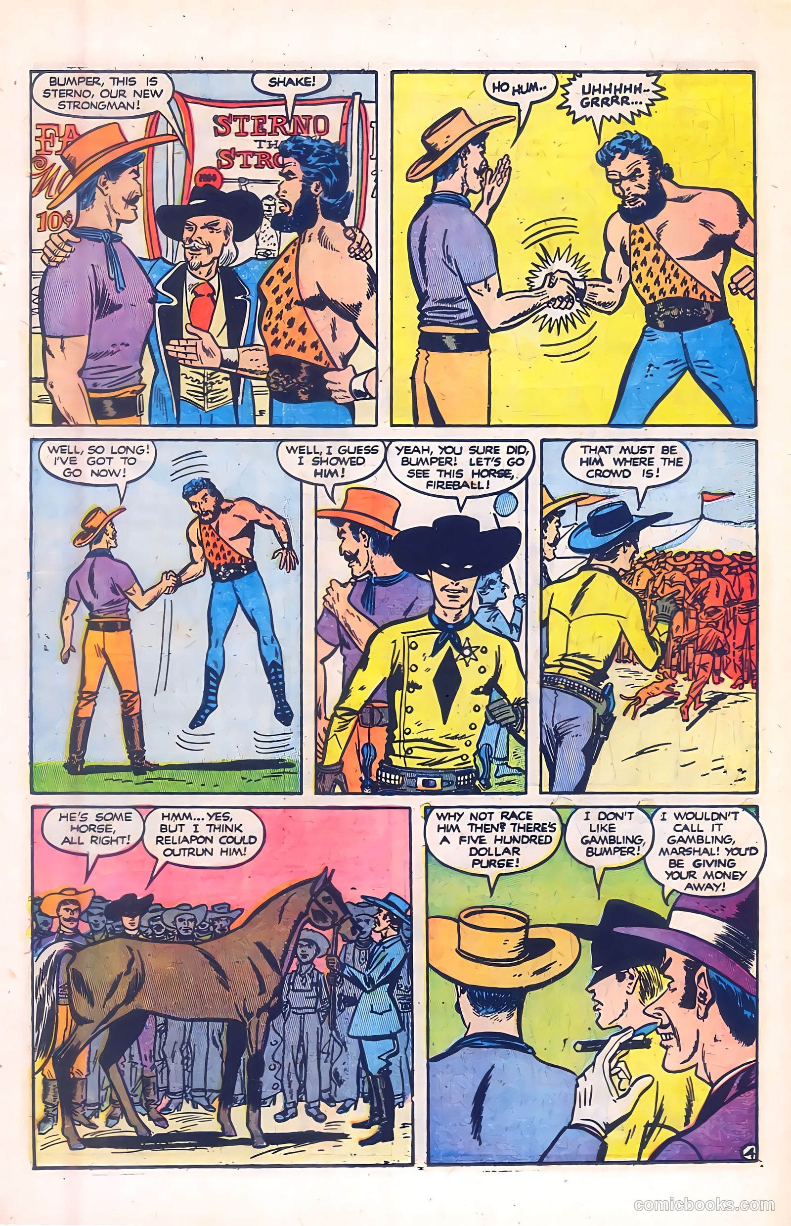 Black Diamond Western #21 (1950) — page 38 of 52