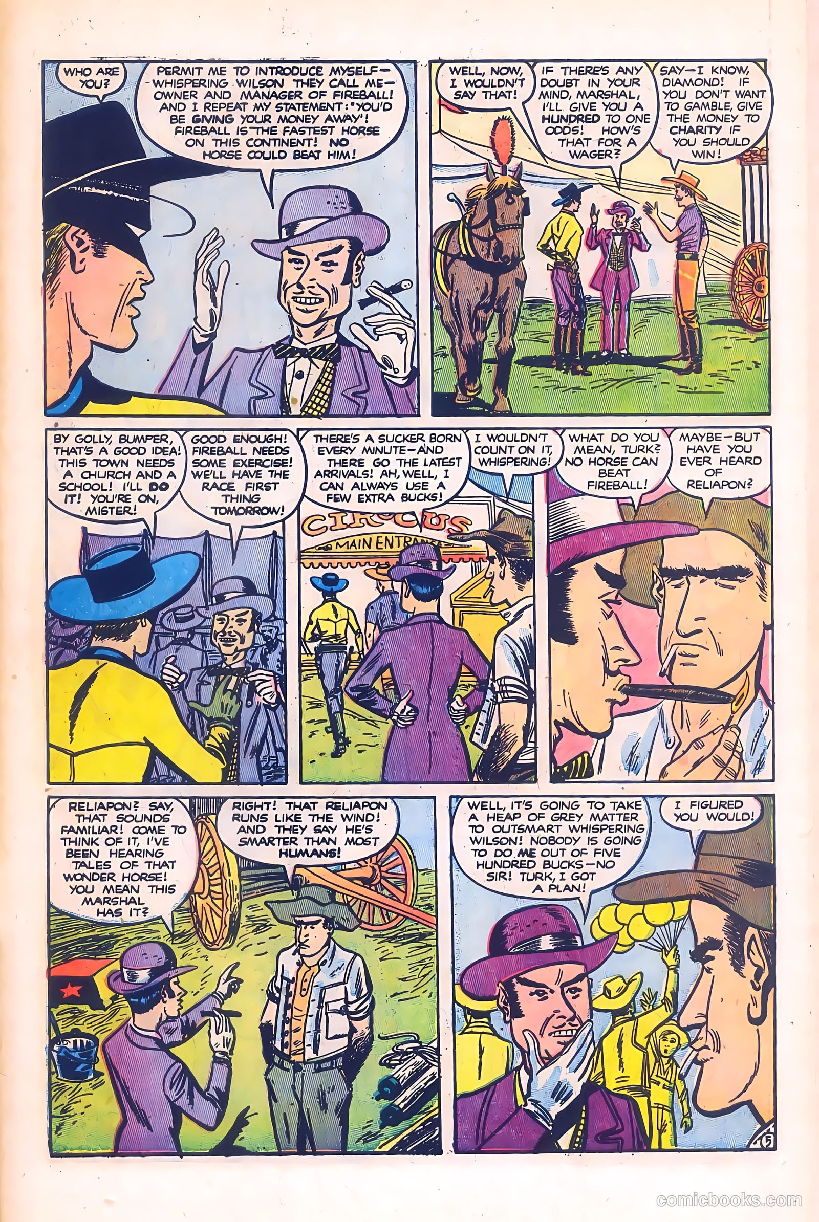 Black Diamond Western #21 (1950) — page 39 of 52