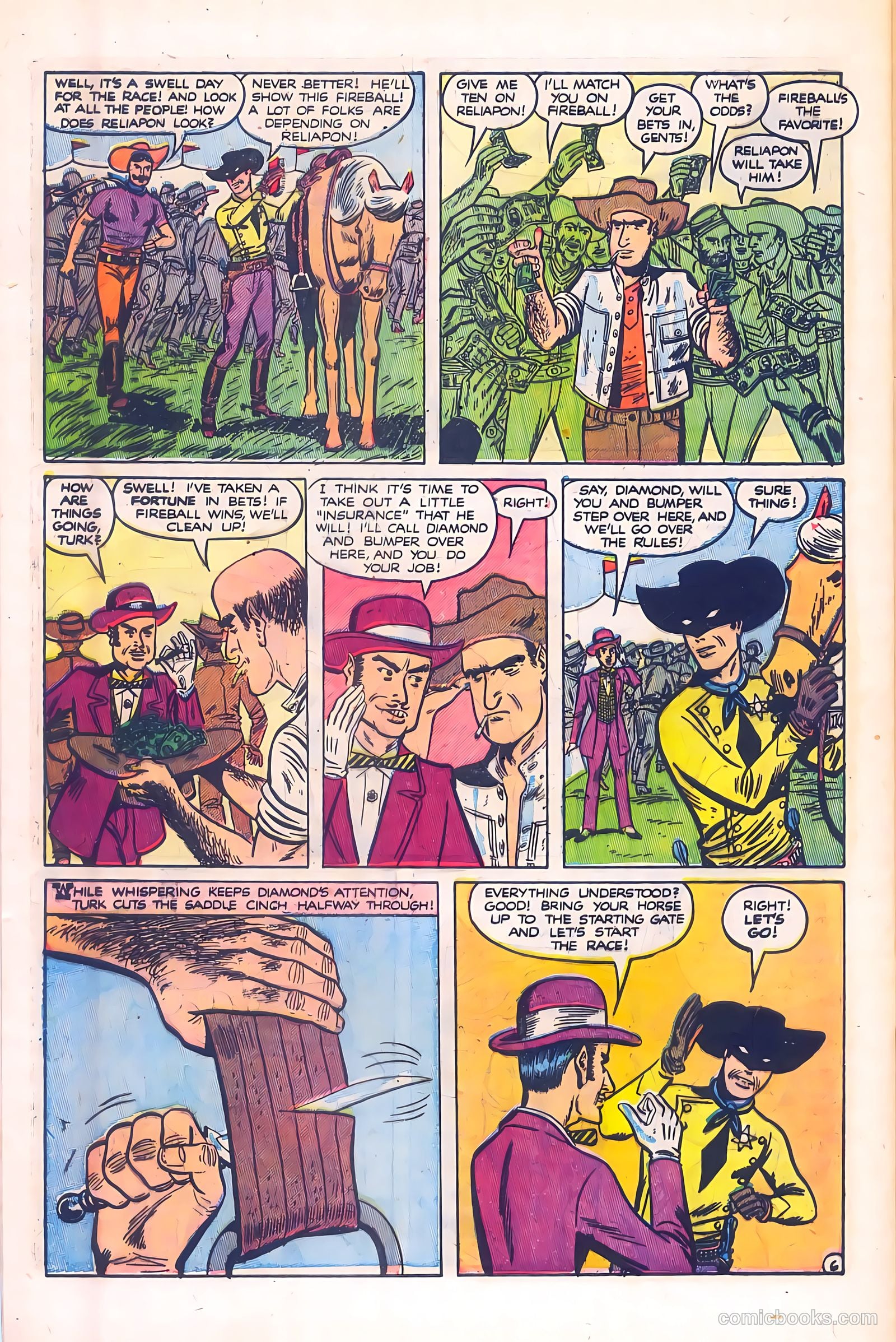 Black Diamond Western #21 (1950) — page 40 of 52
