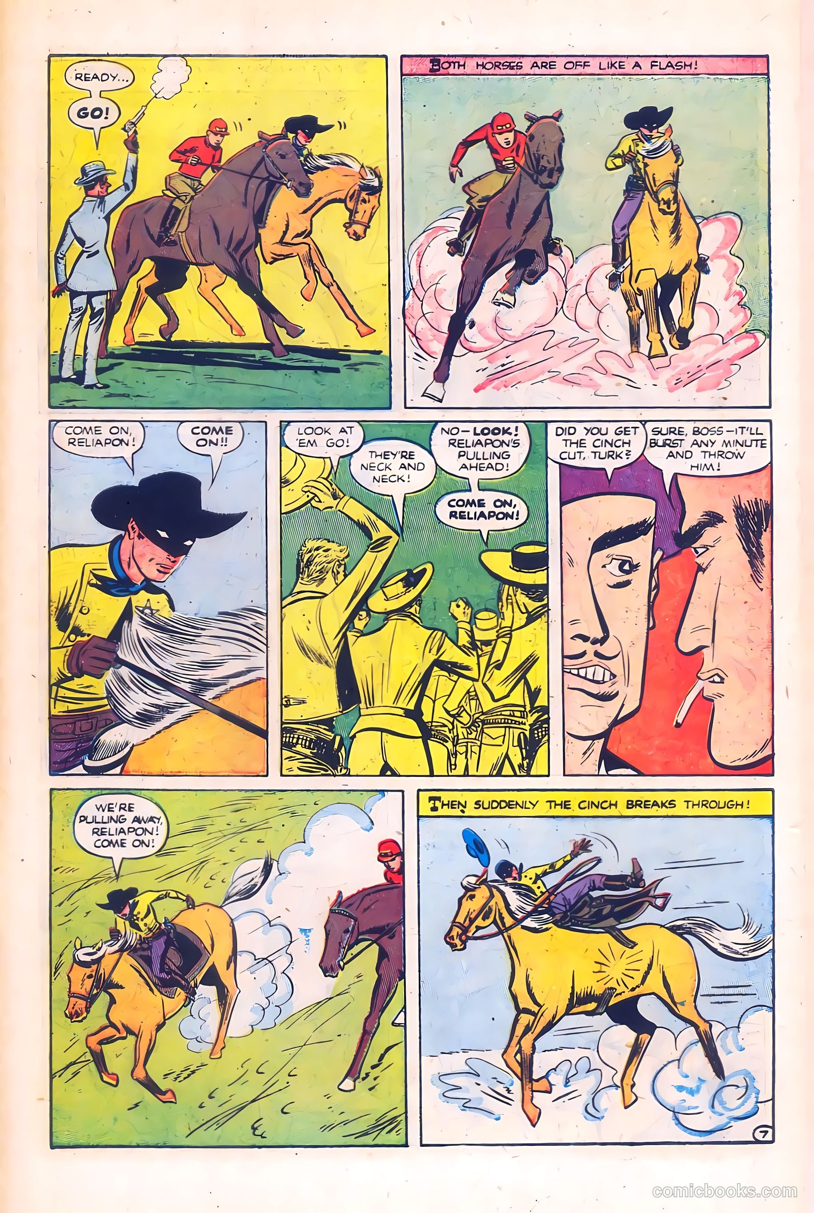 Black Diamond Western #21 (1950) — page 41 of 52