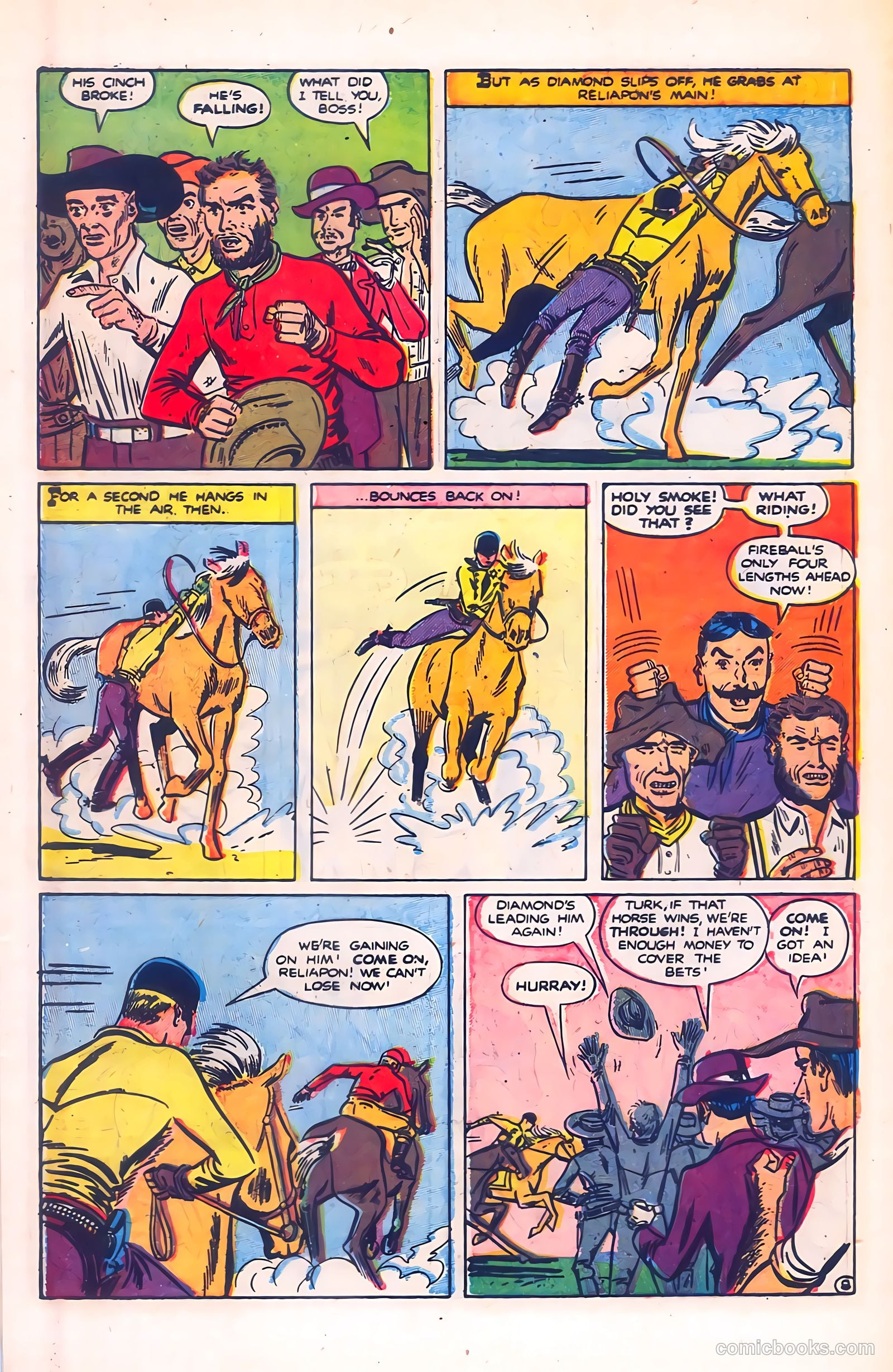 Black Diamond Western #21 (1950) — page 42 of 52