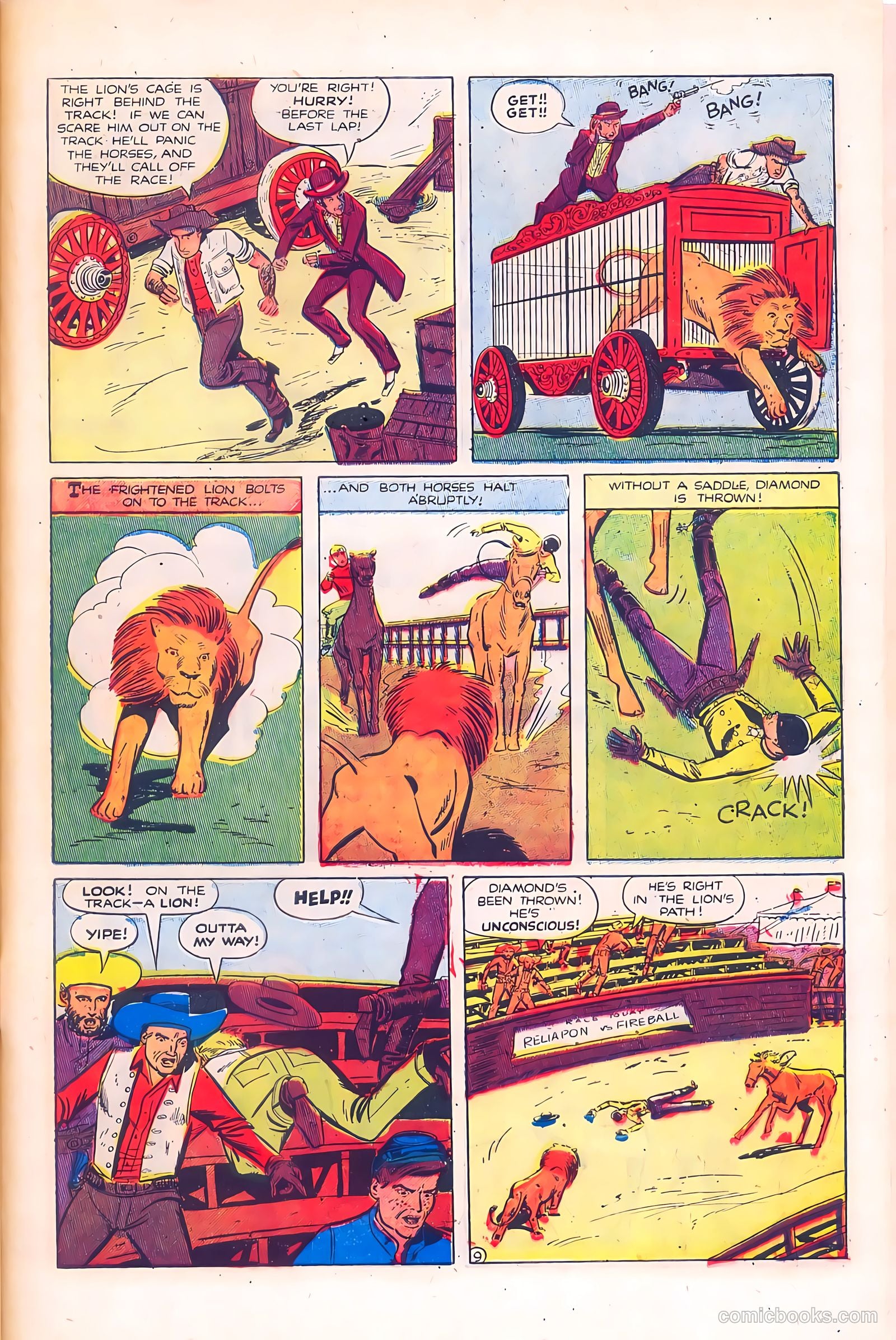 Black Diamond Western #21 (1950) — page 43 of 52