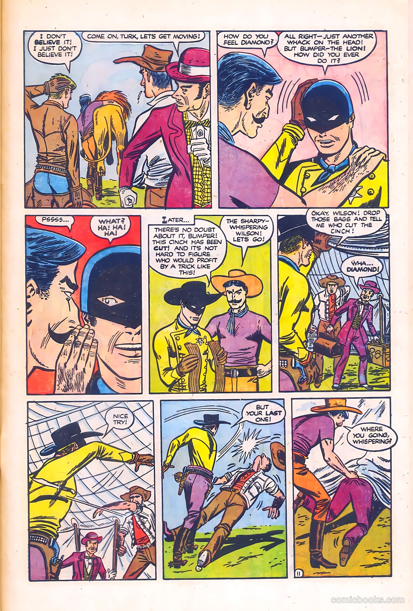 Black Diamond Western #21 (1950) — page 45 of 52