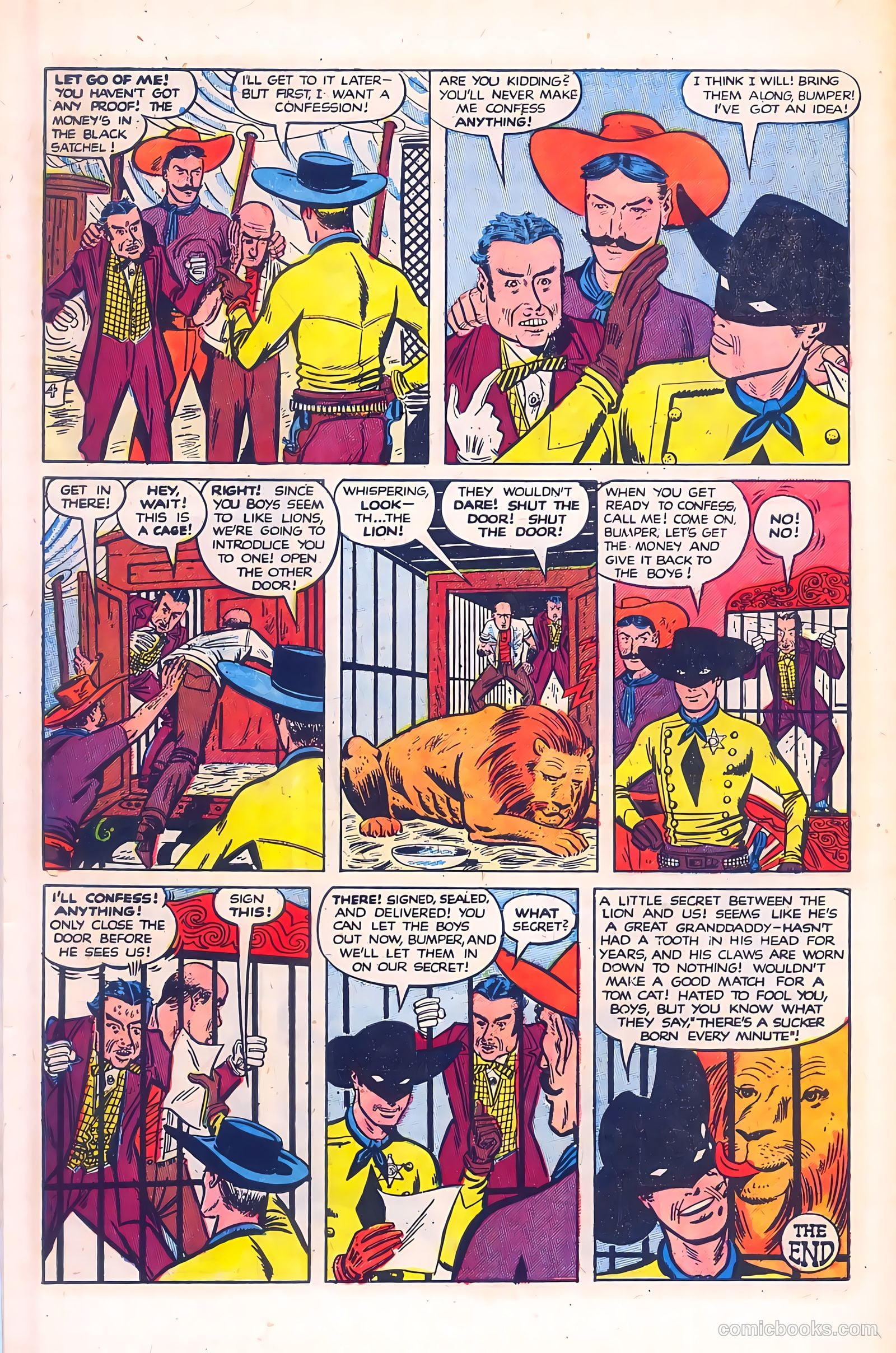 Black Diamond Western #21 (1950) — page 46 of 52