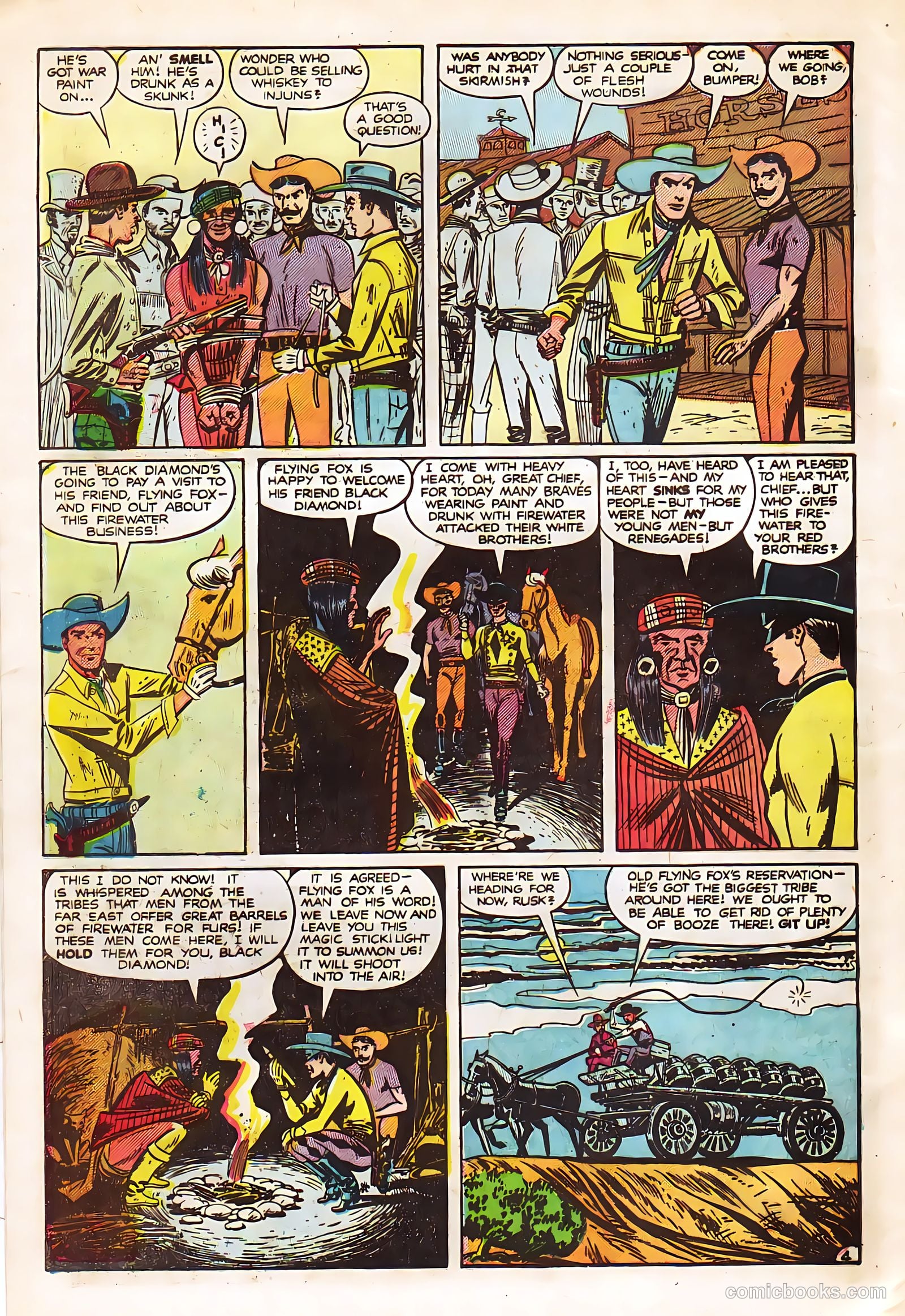 Black Diamond Western #23 (1951) — page 6 of 52
