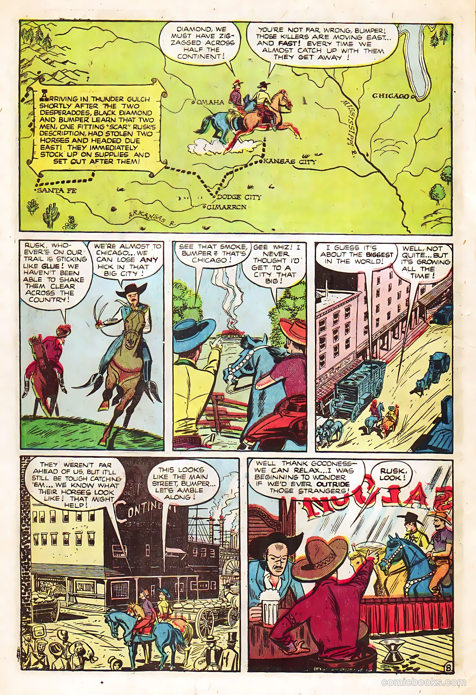 Black Diamond Western #23 (1951) — page 10 of 52